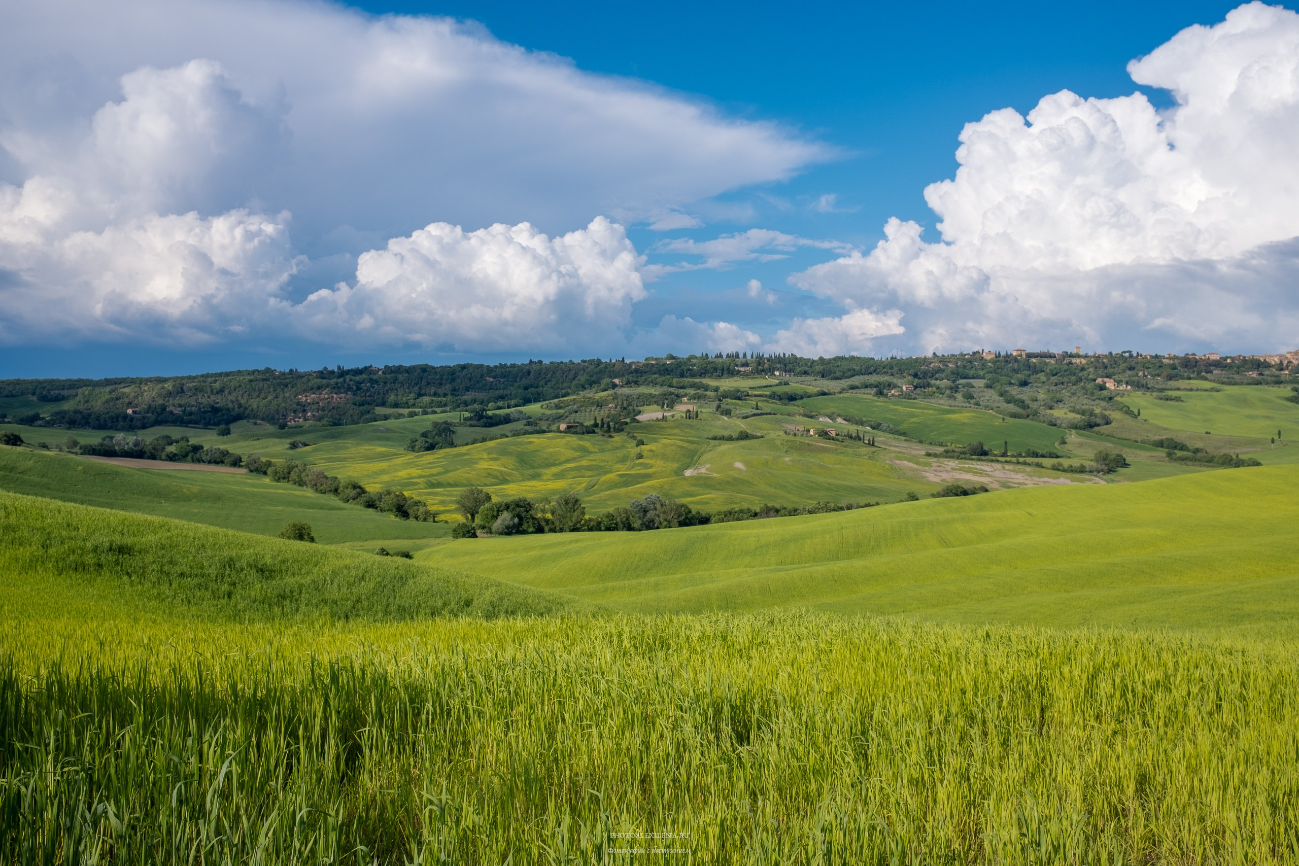 Долина Валь д’Орча-сердце Тосканы. Авторские стильные фотокартины