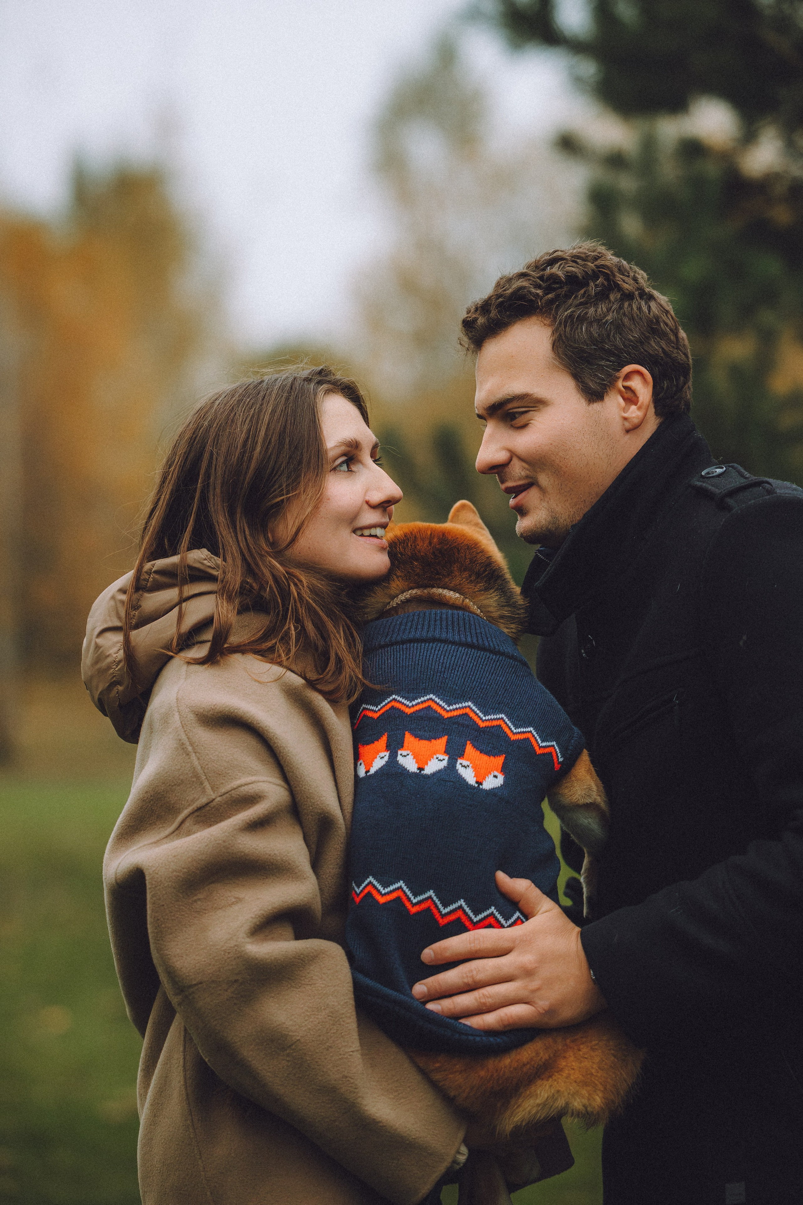 Настя, Юра и Скай