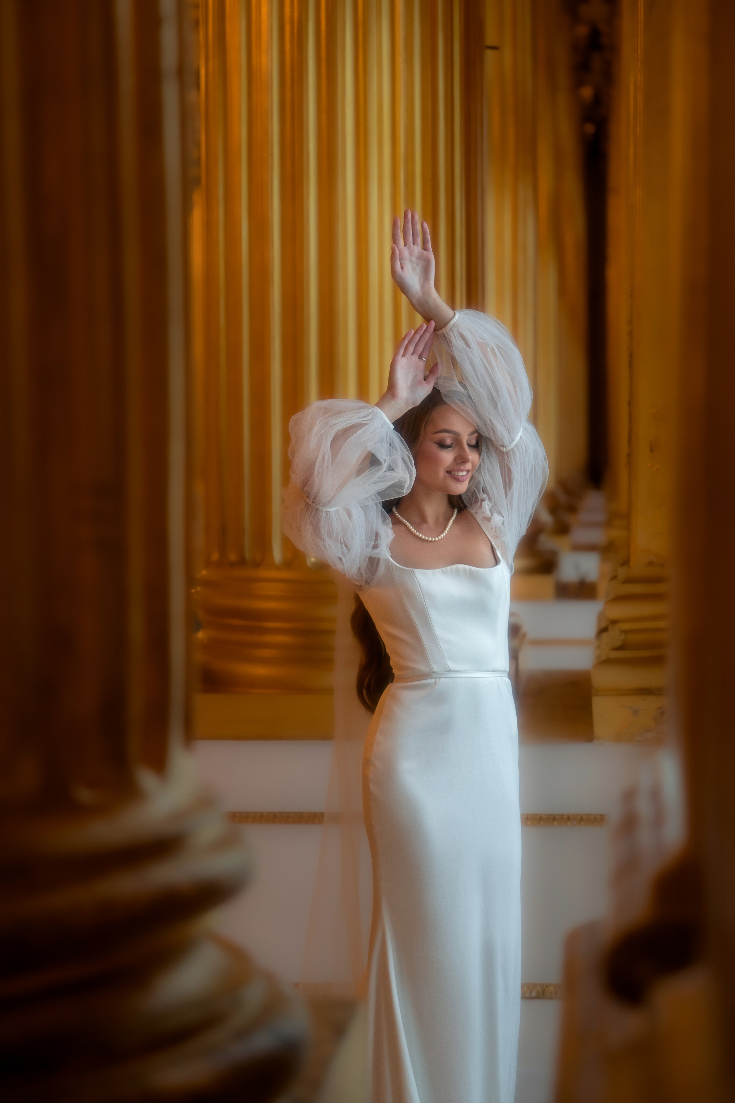 Фотосессия в Эрмитаже упрекрасно передаст Ваш стиль свадьбы!