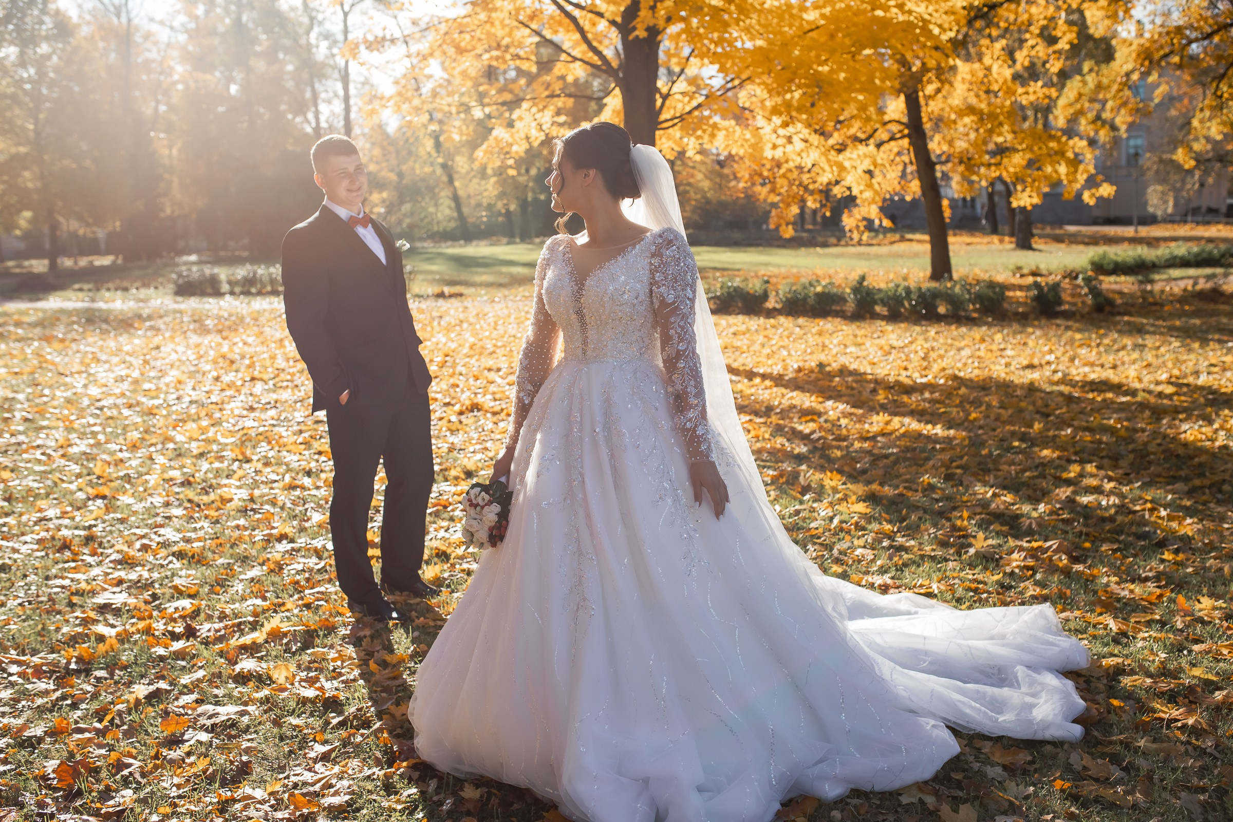 Дмитрий и Елена, свадьба в Пушкине. Свадебный и семейный фотограф в Колпино и СПб Юлия Папанова