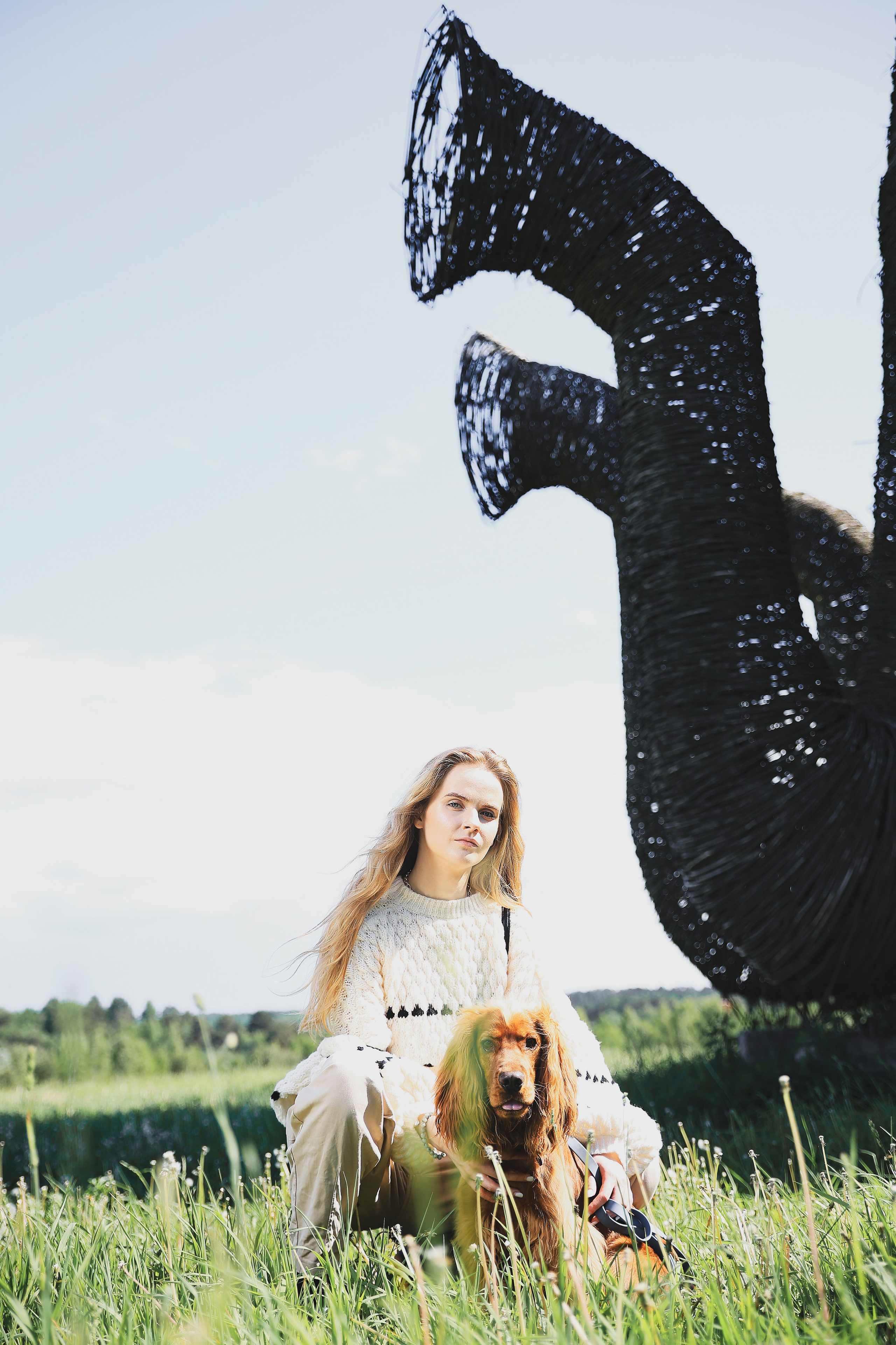 Фотосессия на природе в Арт парке Никола ленивец-Вика