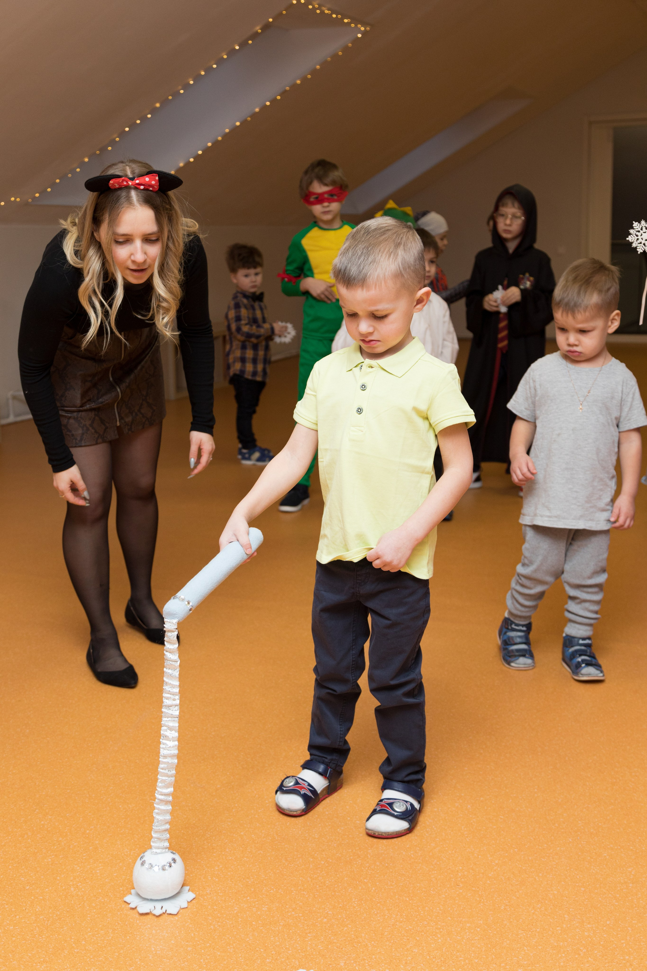 Фото детского новогоднего праздника. Детский и контент фотограф Надя Волкова Санкт-Петербург