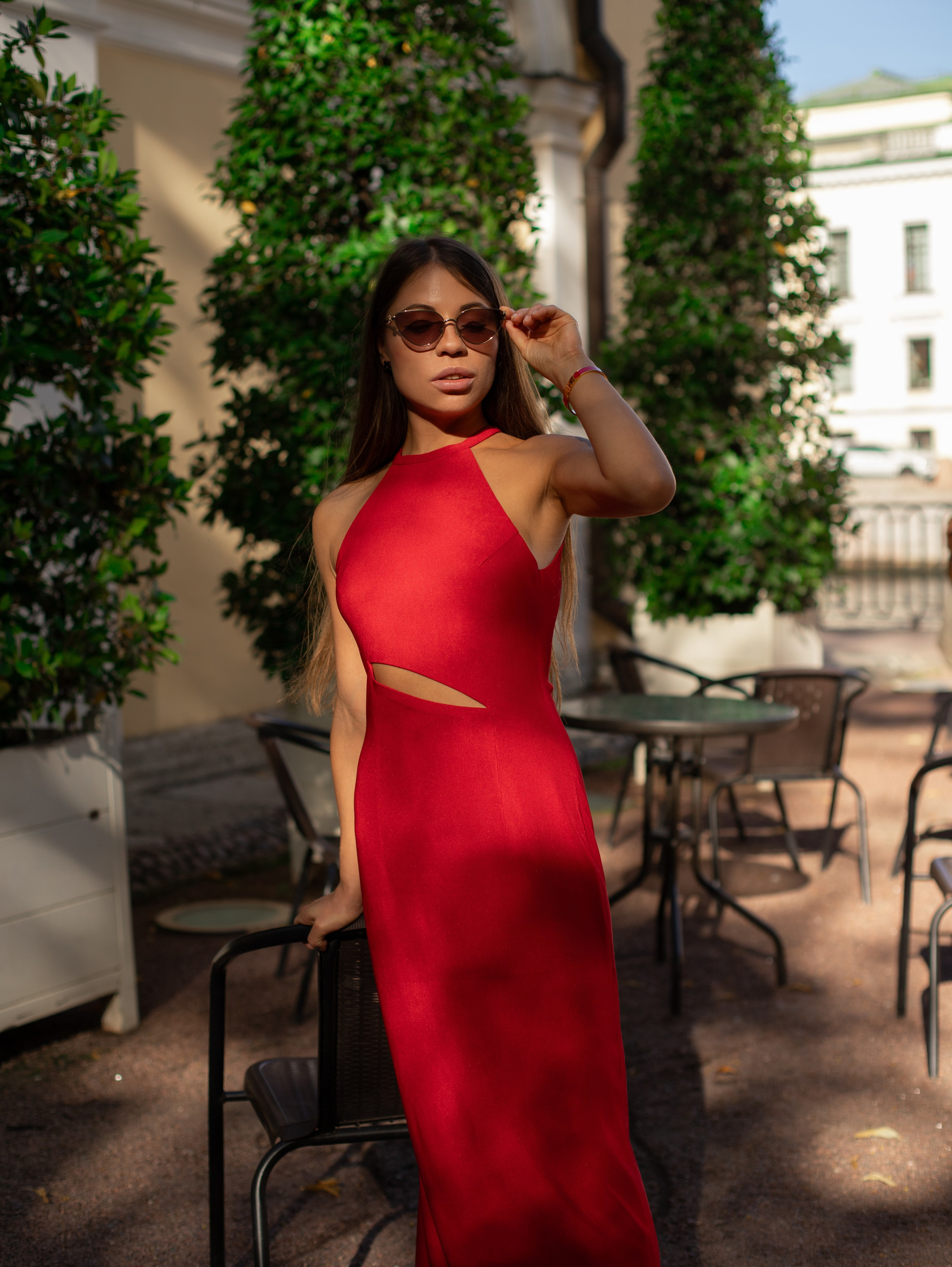 Прекрасная Яна в Летнем саду. Семейный фотограф в Санкт-Петербурге Ирина Иванова