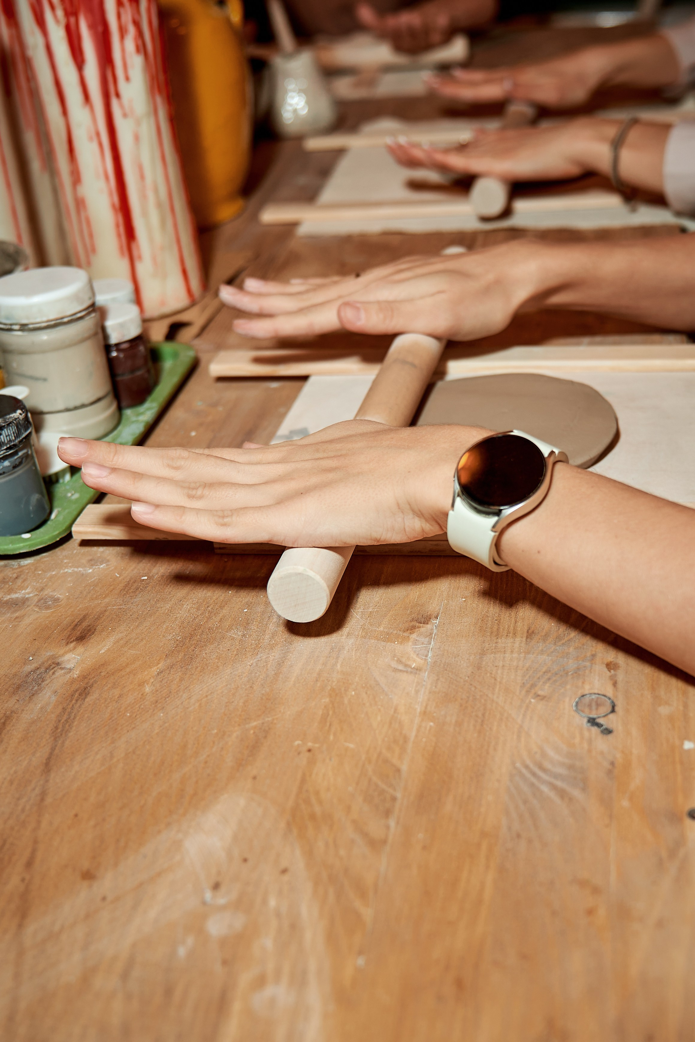 Мероприятие в гончарной мастерской. Фотограф в Москве Алина Алексеева