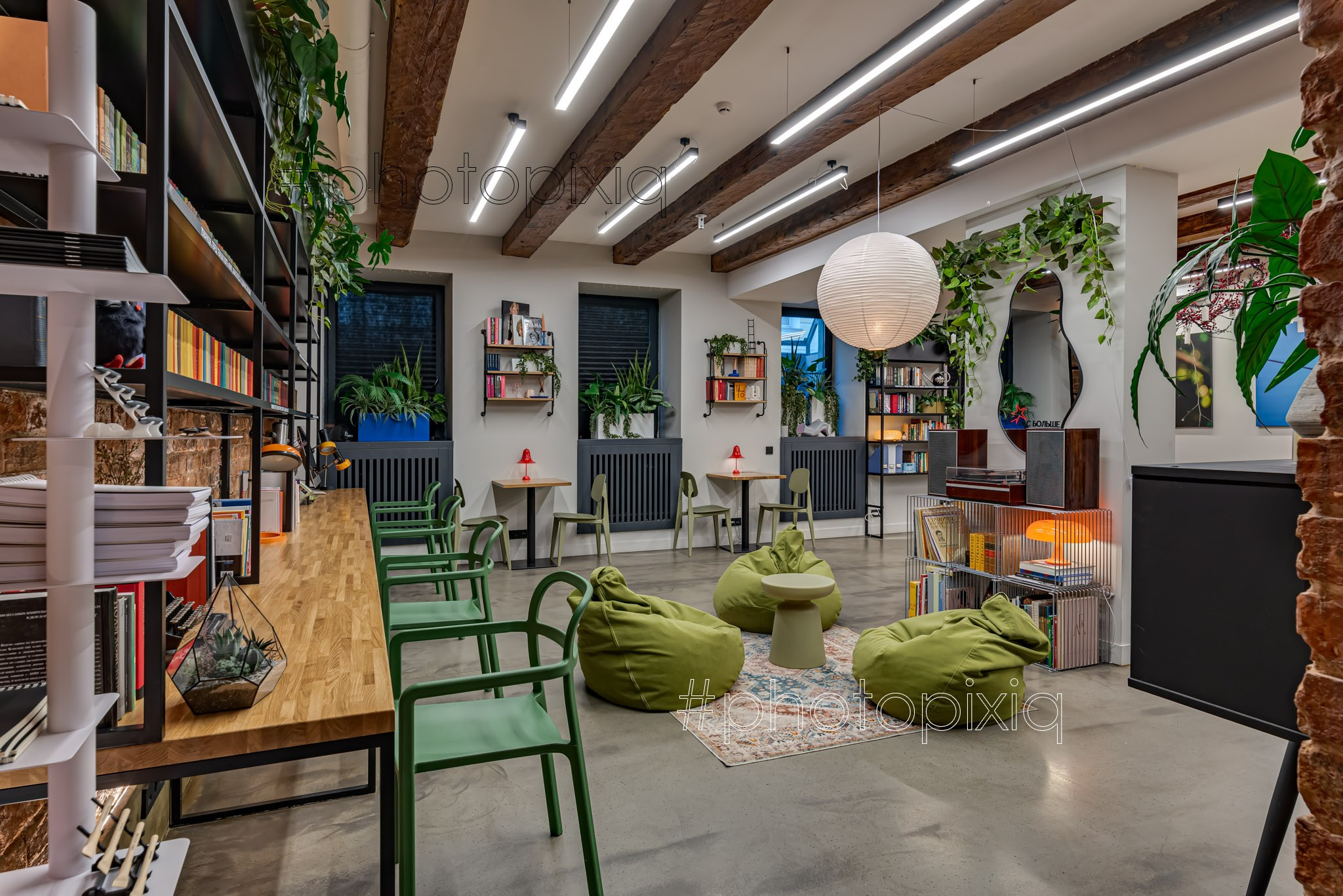Интерьерная съёмка коворкинга САРЁНОК. Интерьерная съёмка и виртуальные туры — Интерьерный фотограф Кузнецов Сергей (photopixiq)
