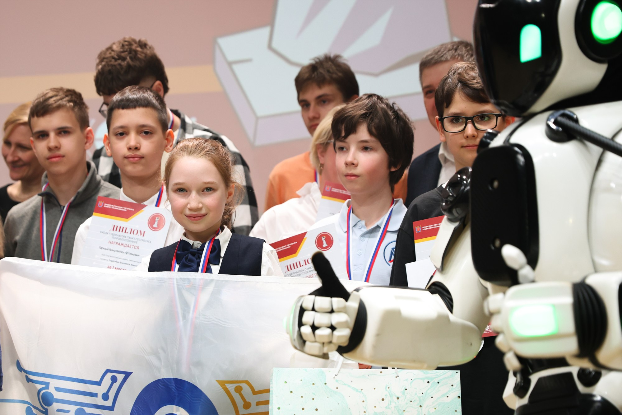 Кубок губернатора по робототехнике. Награждение. Фотограф Дарья Попова