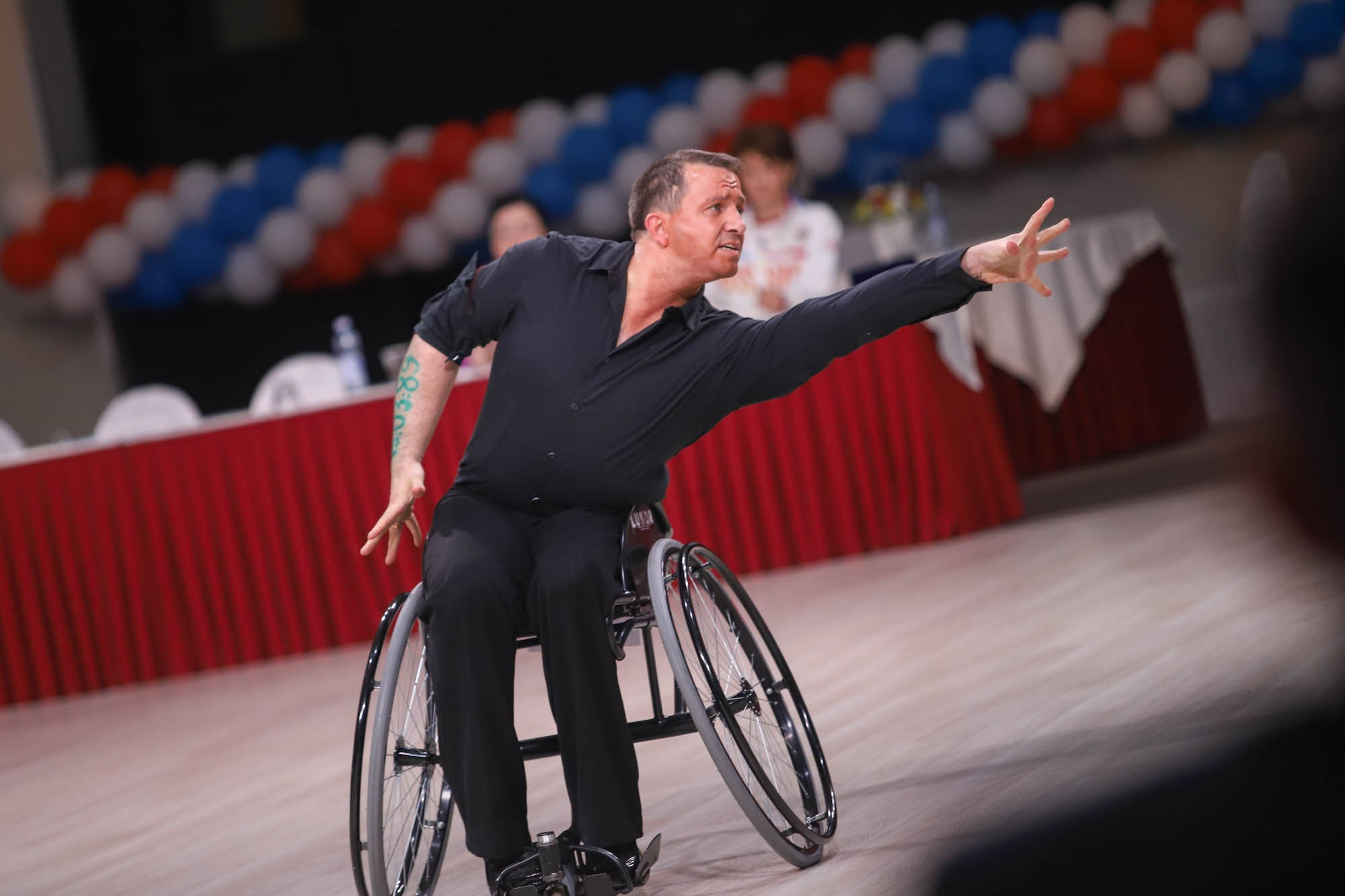 Чемпионат России по танцам на колясках. Фотограф Дарья Попова