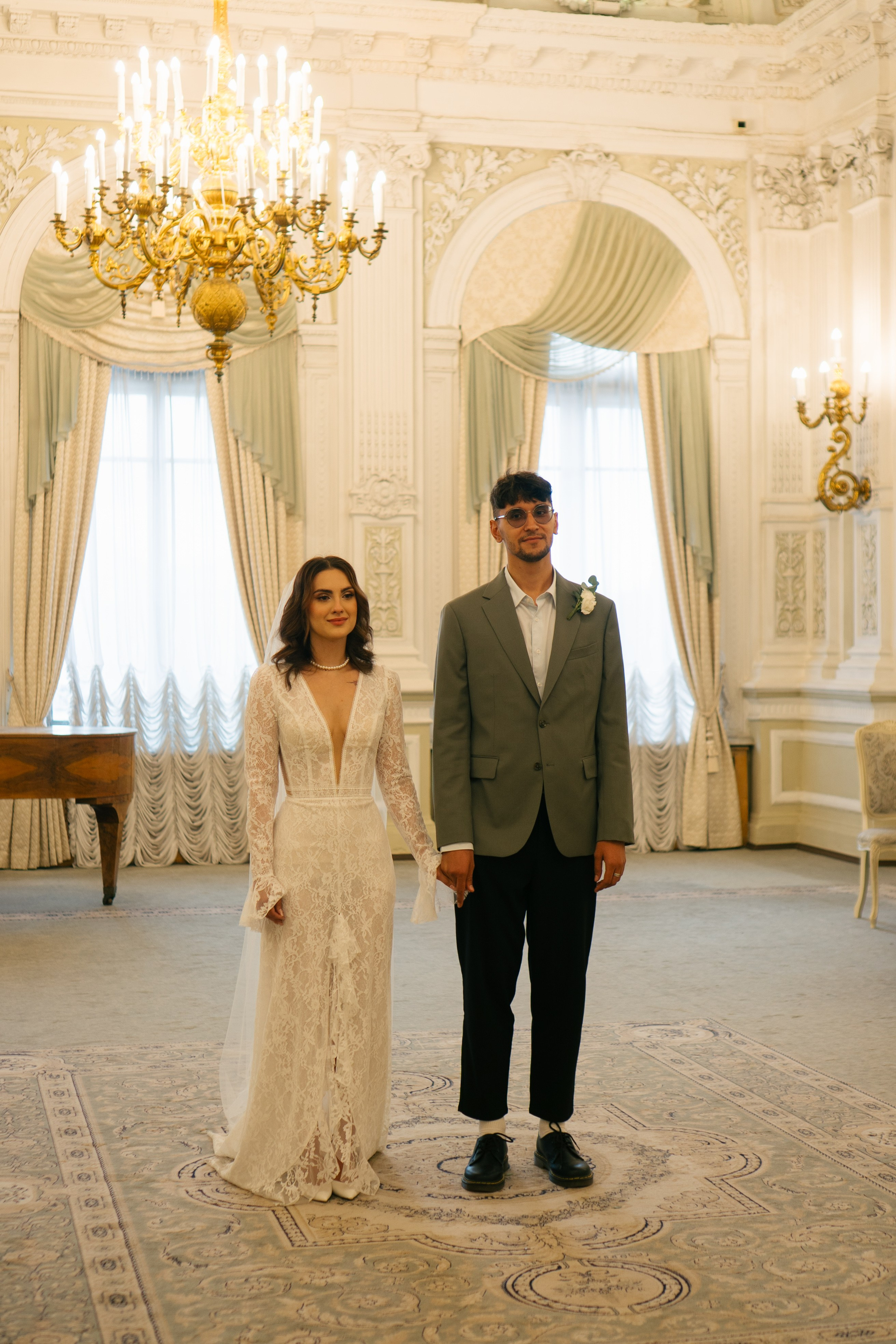 СВАДЕБНАЯ СЬЕМКА В ПЕРВОМ ДВОРЦЕ БРАКОСОЧЕТАНИЯ. Профессиональный фотограф, Санкт-Петербург — Виктория Богомолова