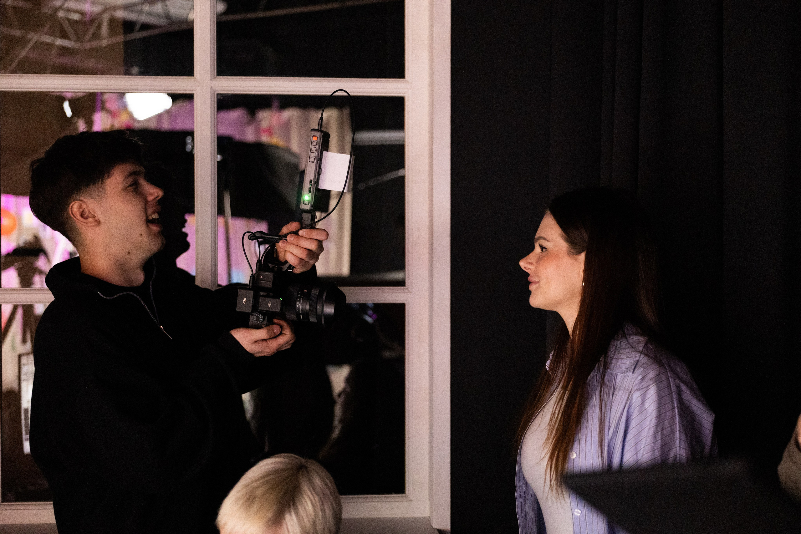 Бекстейдж съёмок шоу. Главная