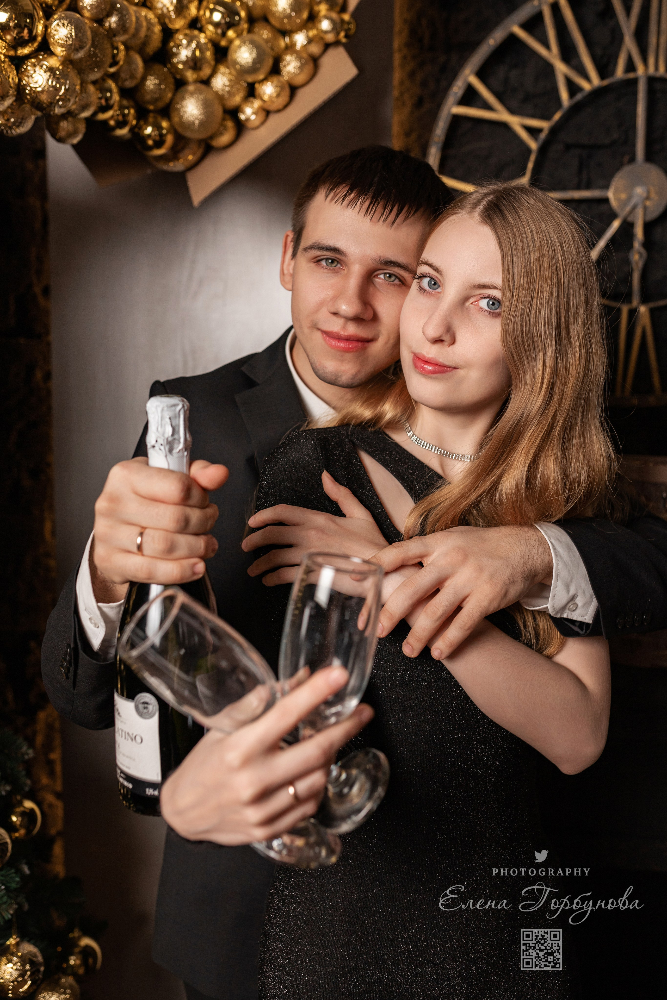 Дмитрий и Светлана. Студия Prestig. Декабрь 2024. Фотограф Пермь. Свадьбы. Семья и дети, школа, д. сад. Фотокниги