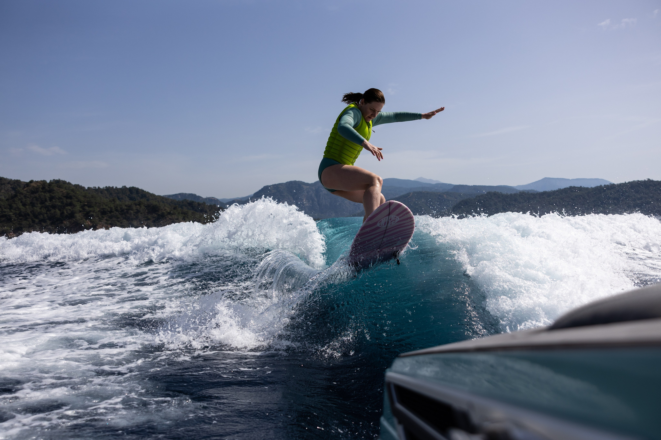 Wake Surfing. Лайфстайл Фотограф и Профессиональный Водный Фотограф в Москве