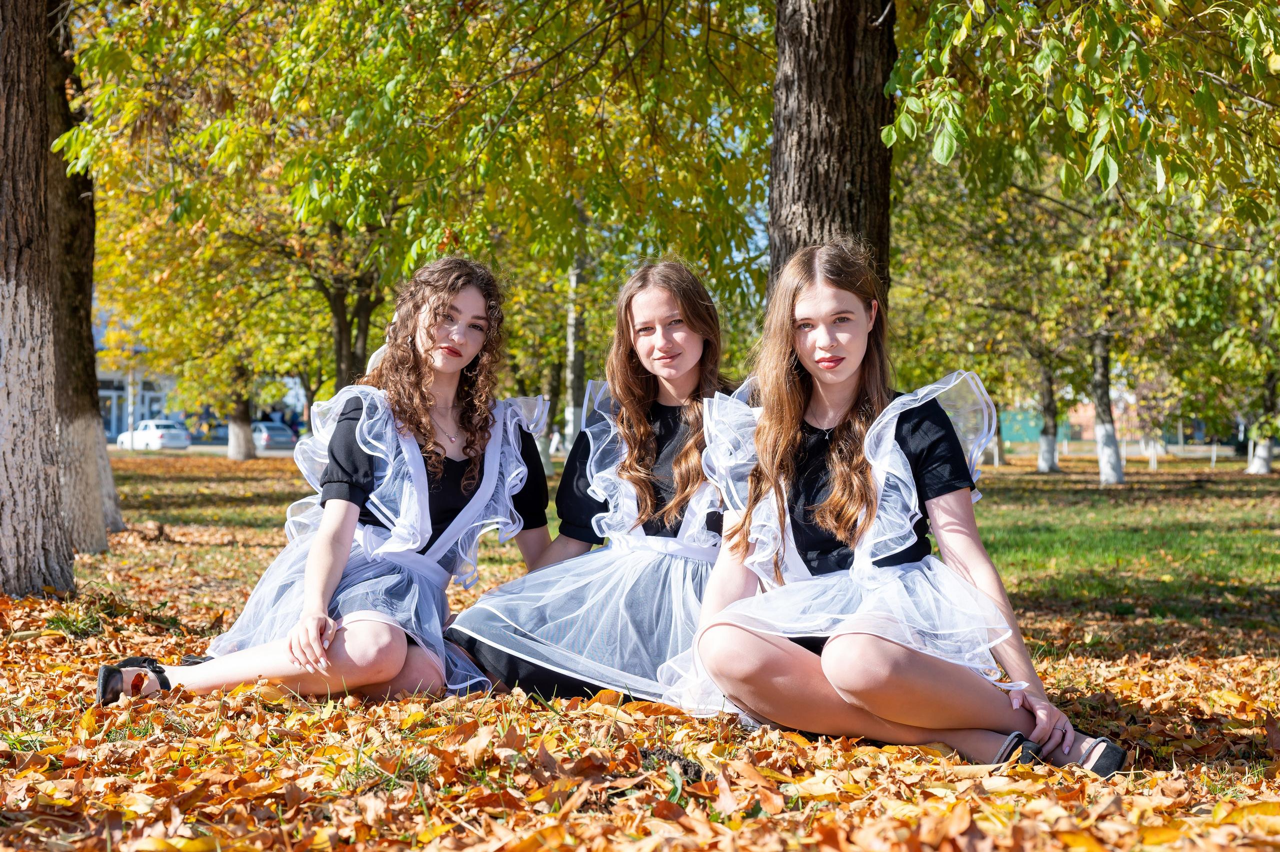 Осенняя фотосессия для выпускных альбомов. ст. Гиагинская. Вячеслав Скрипник Фотограф Краснодар