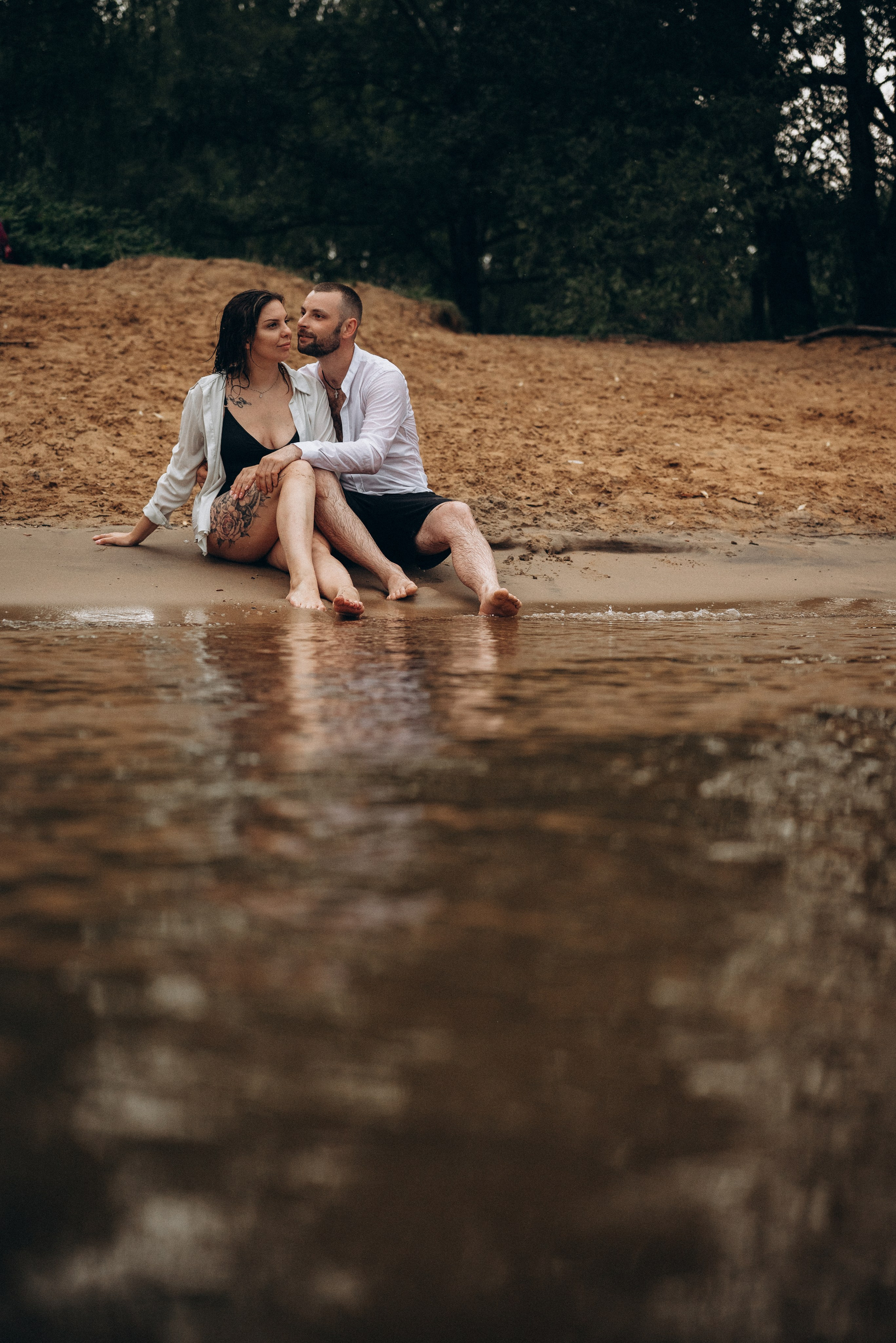 На закате. Семейный фотограф в Москве Дарья Пузикова