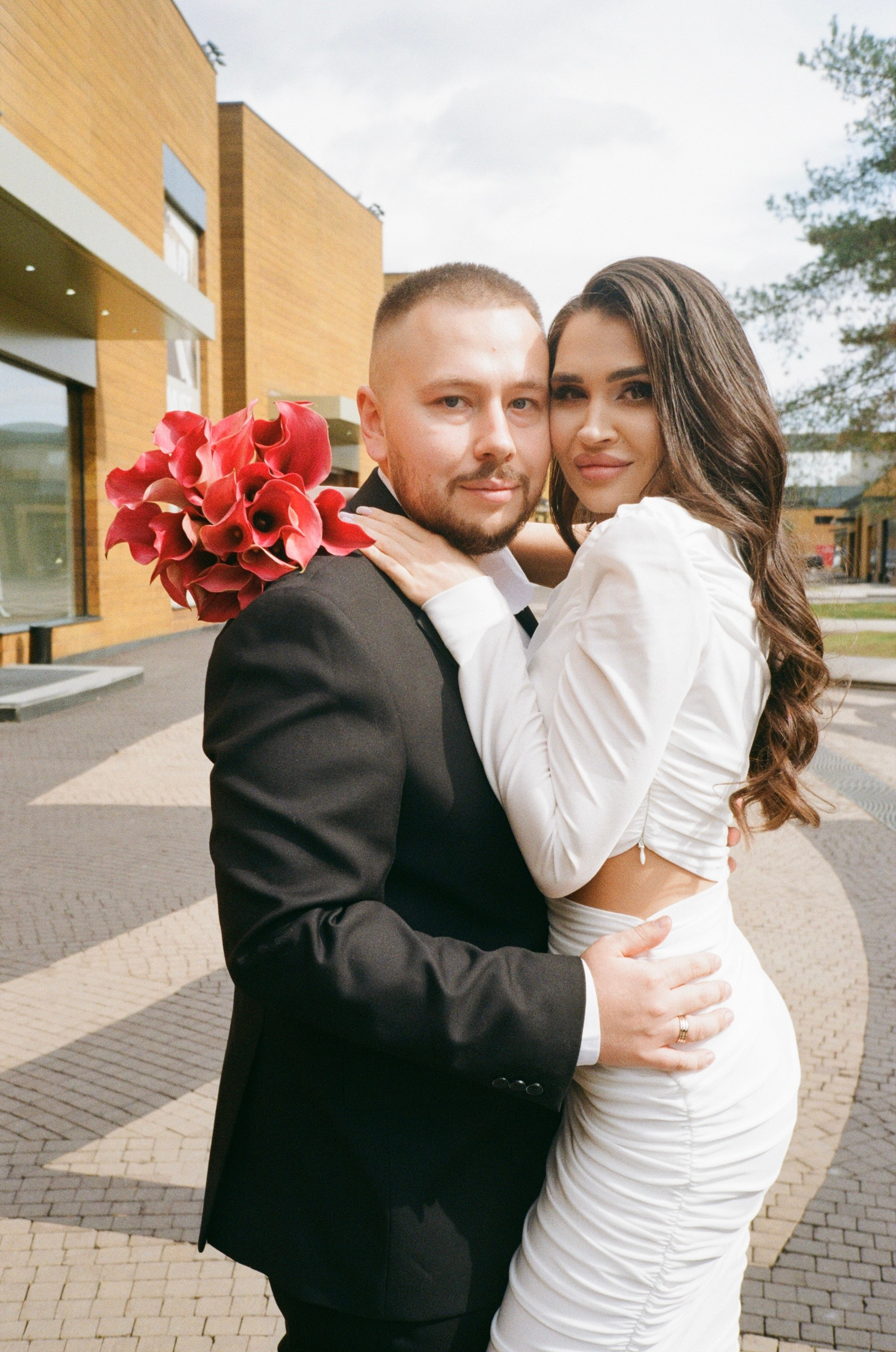 Лиза и Максим | плёнка. Свадебный фотограф в Москве Яна Деньгина