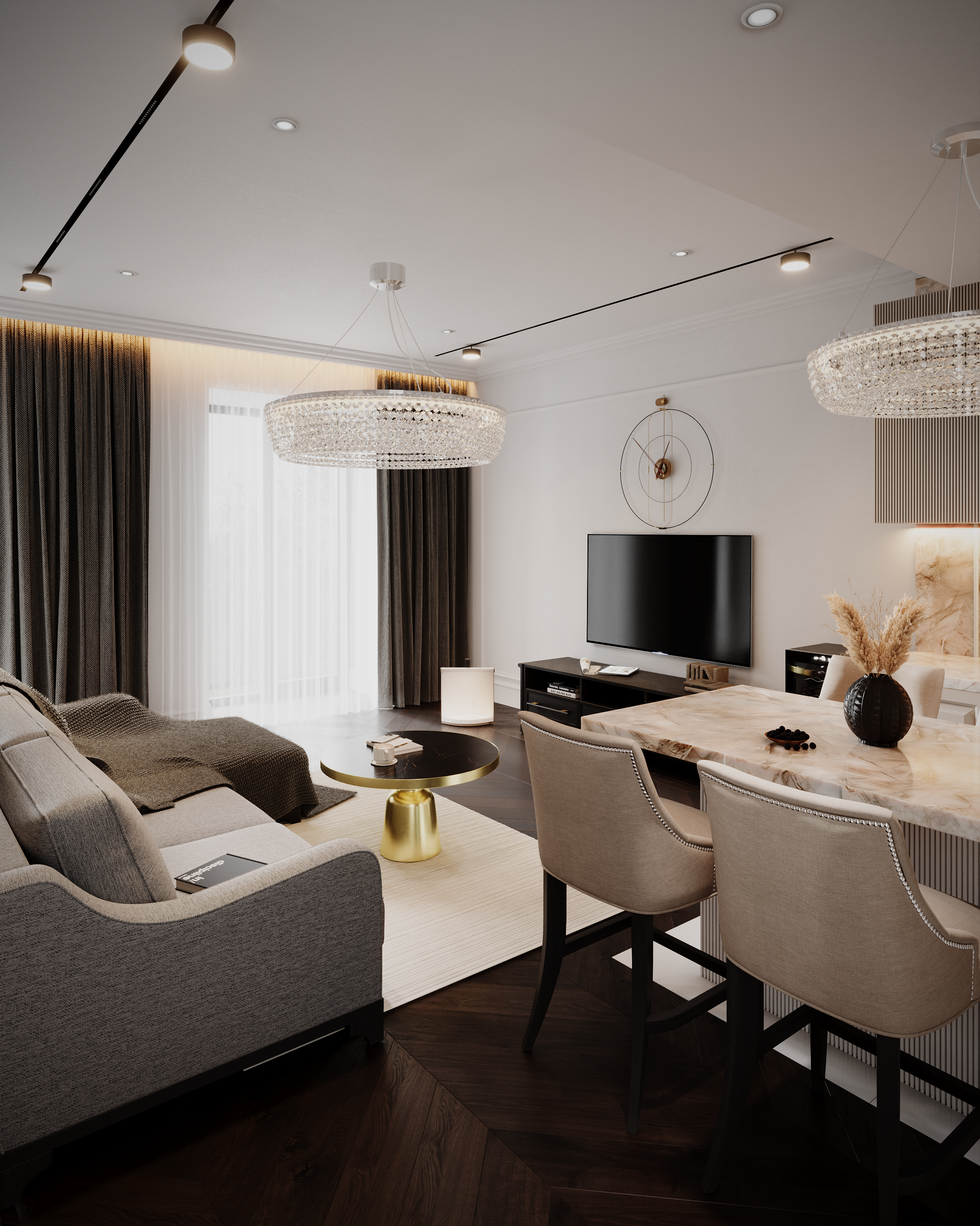 Апартаменты. Студия 3d визуализации Arcviz