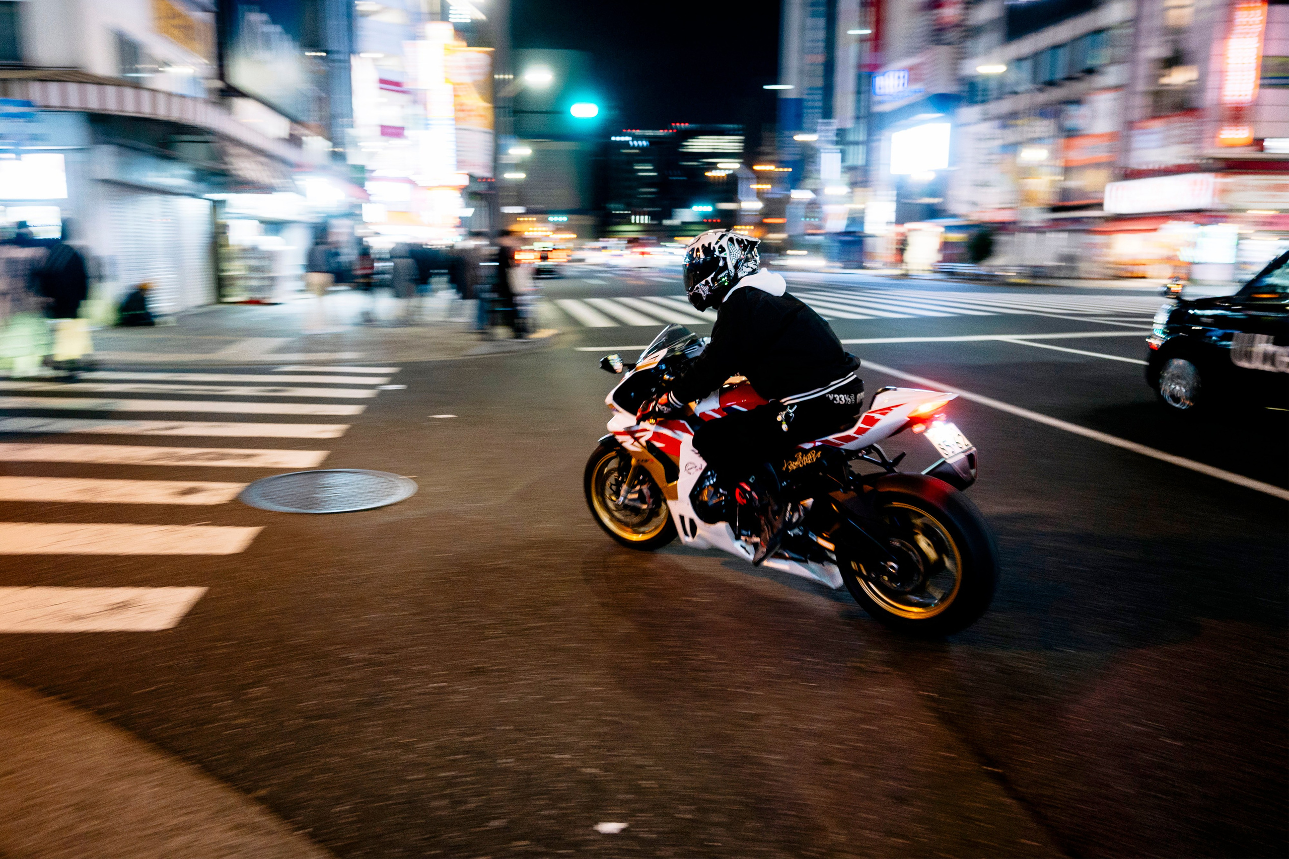Tokyo night street. Iraogo