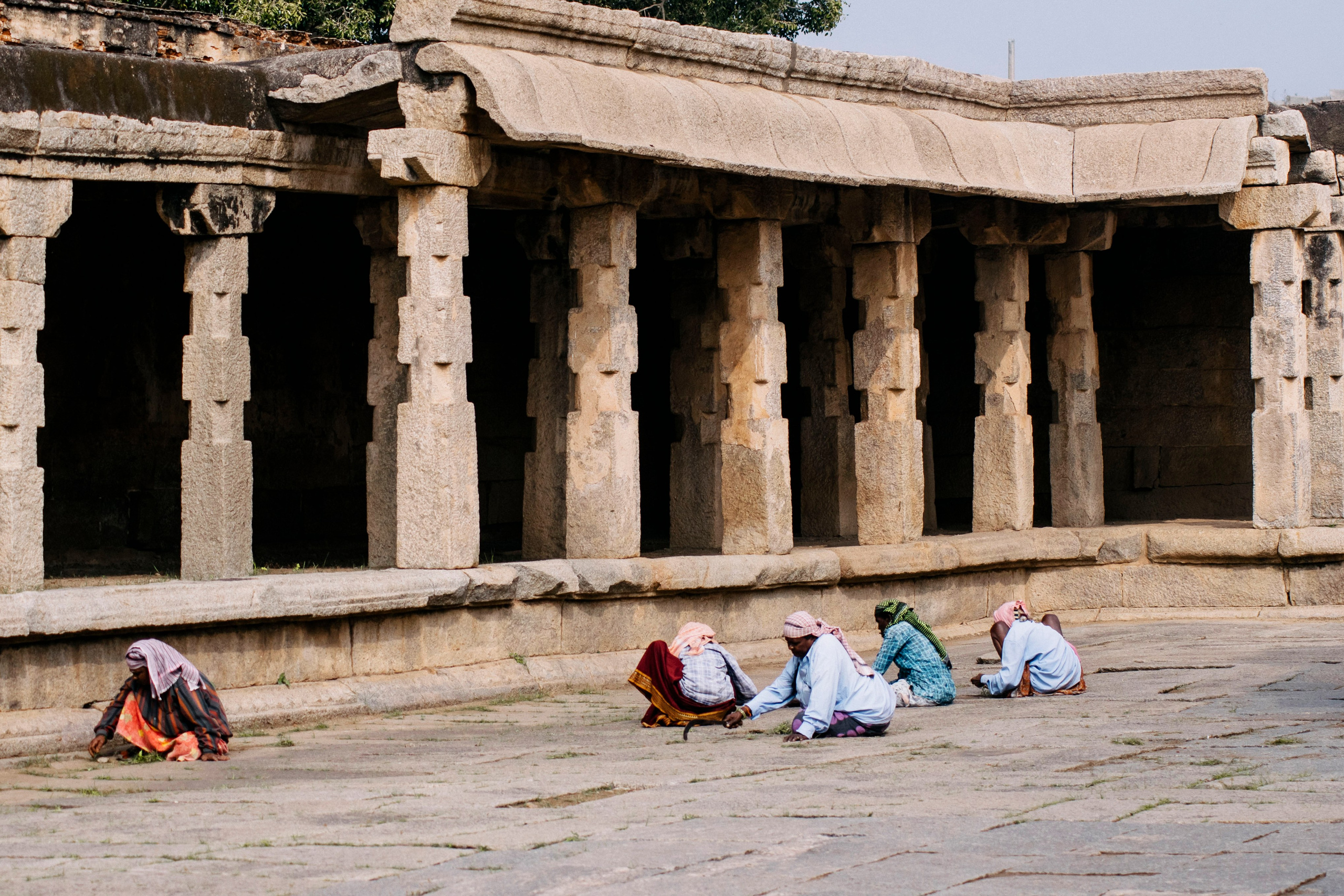 Hampi street. Iraogo