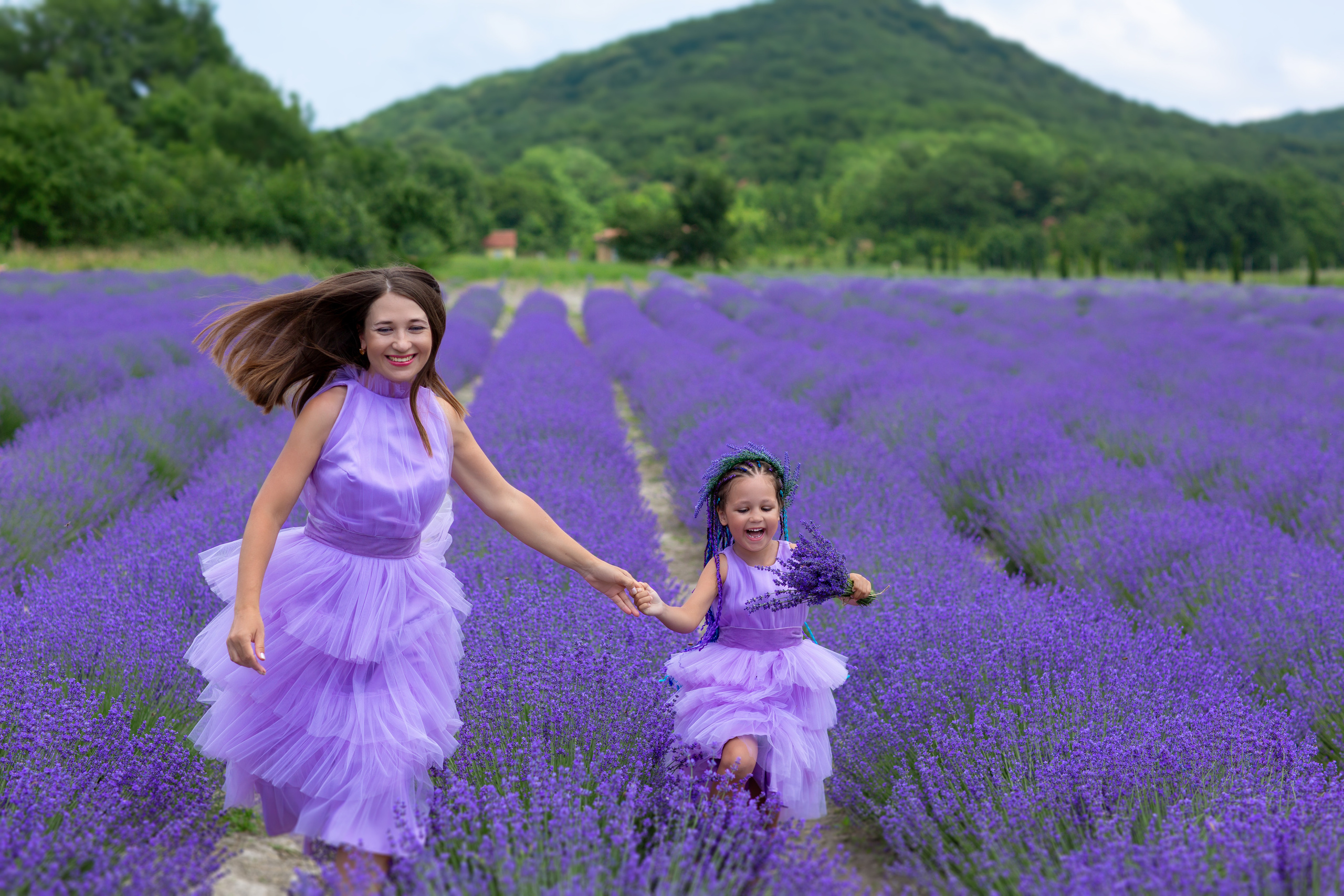 Лавандовая история Жанны и Софии. Фотограф Анапа, Краснодарский Край, Крым