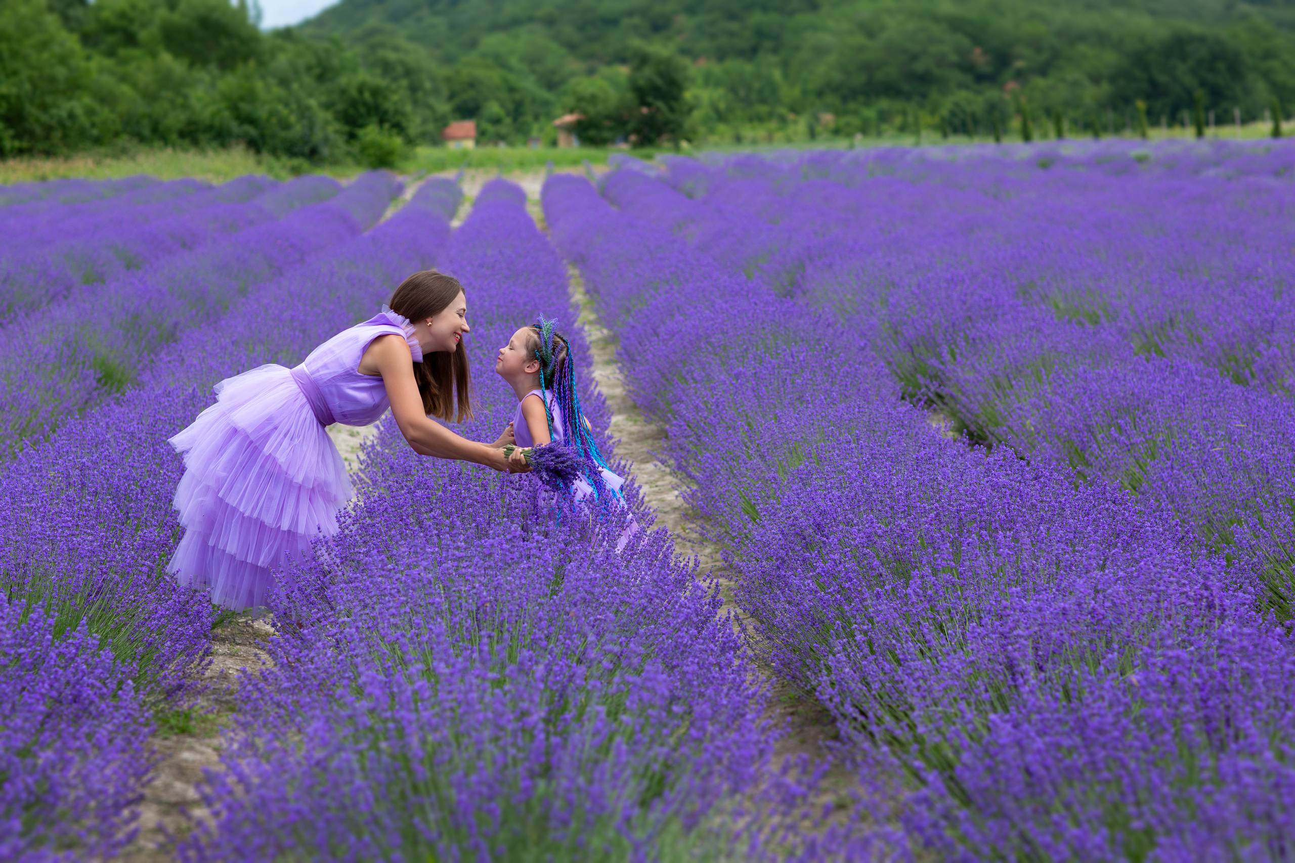 Лавандовая история Жанны и Софии. Фотограф Анапа, Краснодарский Край, Крым