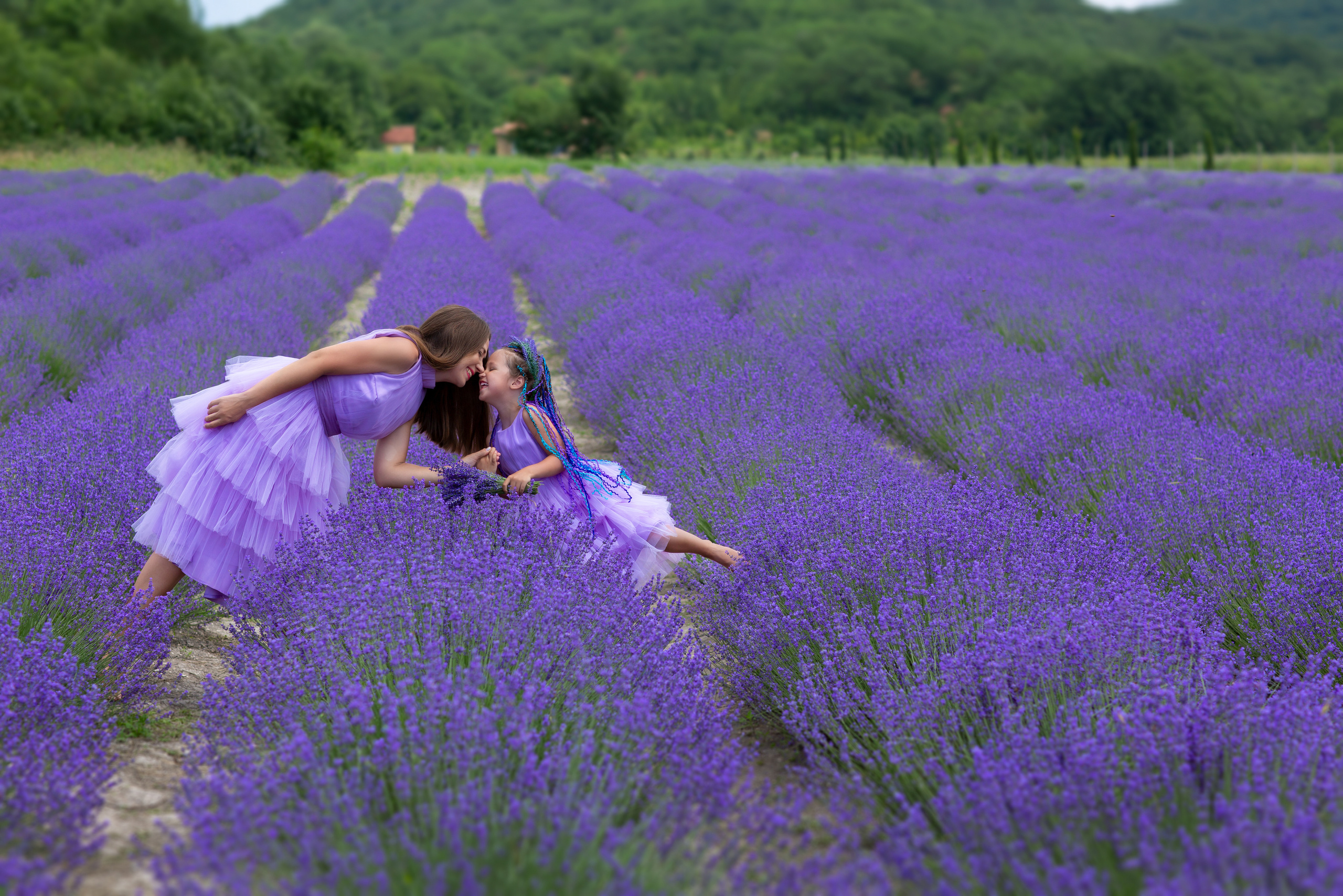 Лавандовая история Жанны и Софии. Фотограф Анапа, Краснодарский Край, Крым