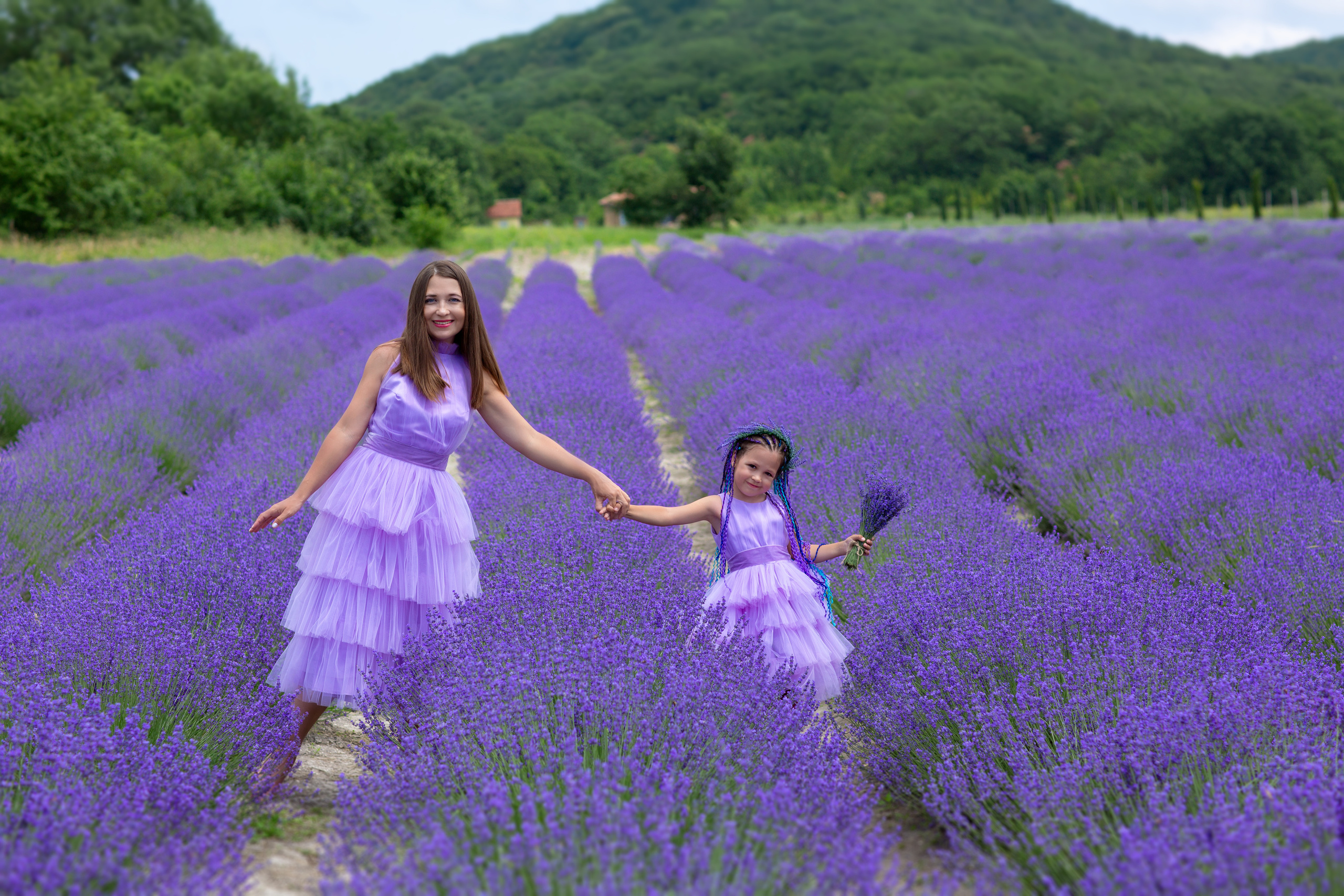 Лавандовая история Жанны и Софии. Фотограф Анапа, Краснодарский Край, Крым