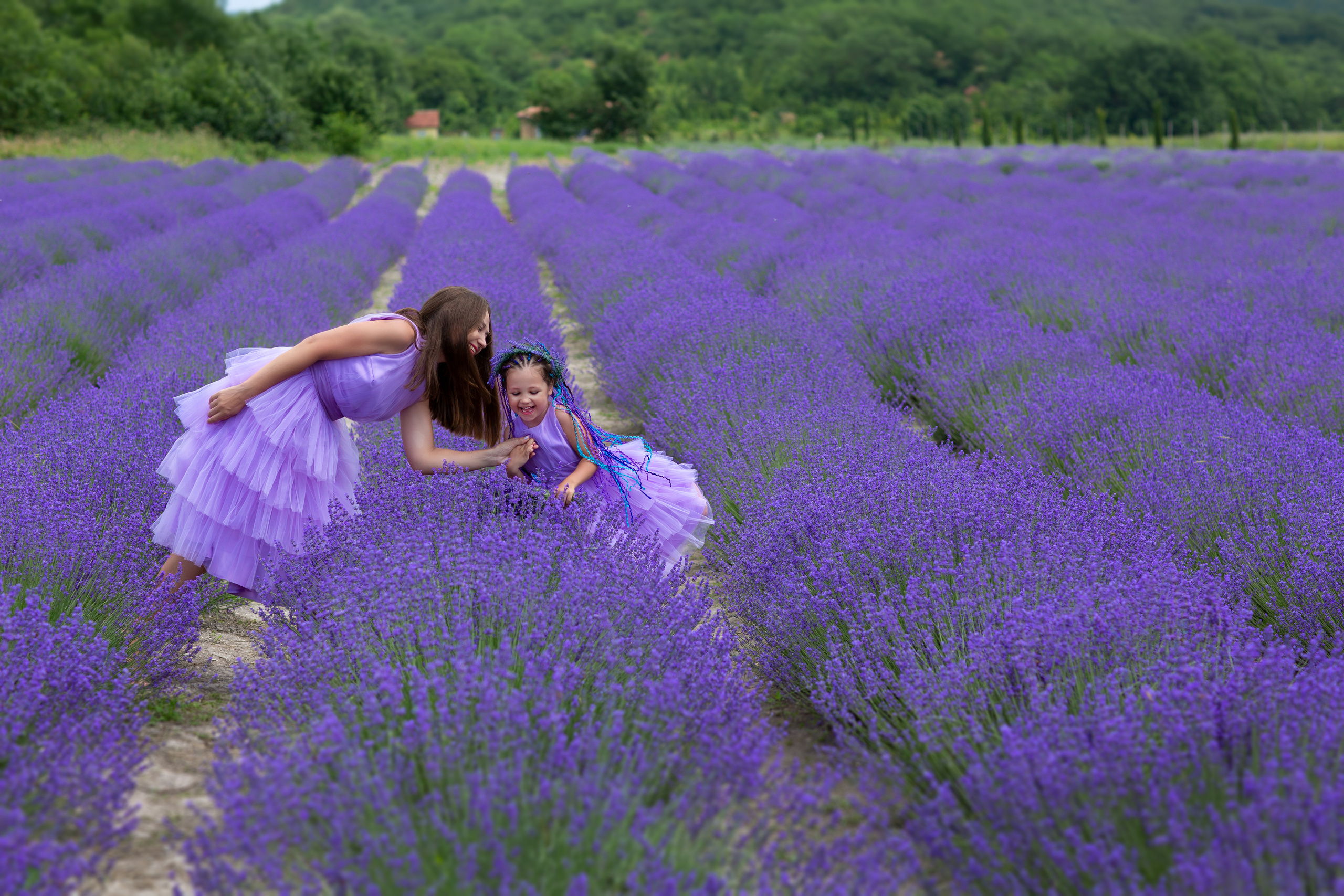 Лавандовая история Жанны и Софии. Фотограф Анапа, Краснодарский Край, Крым