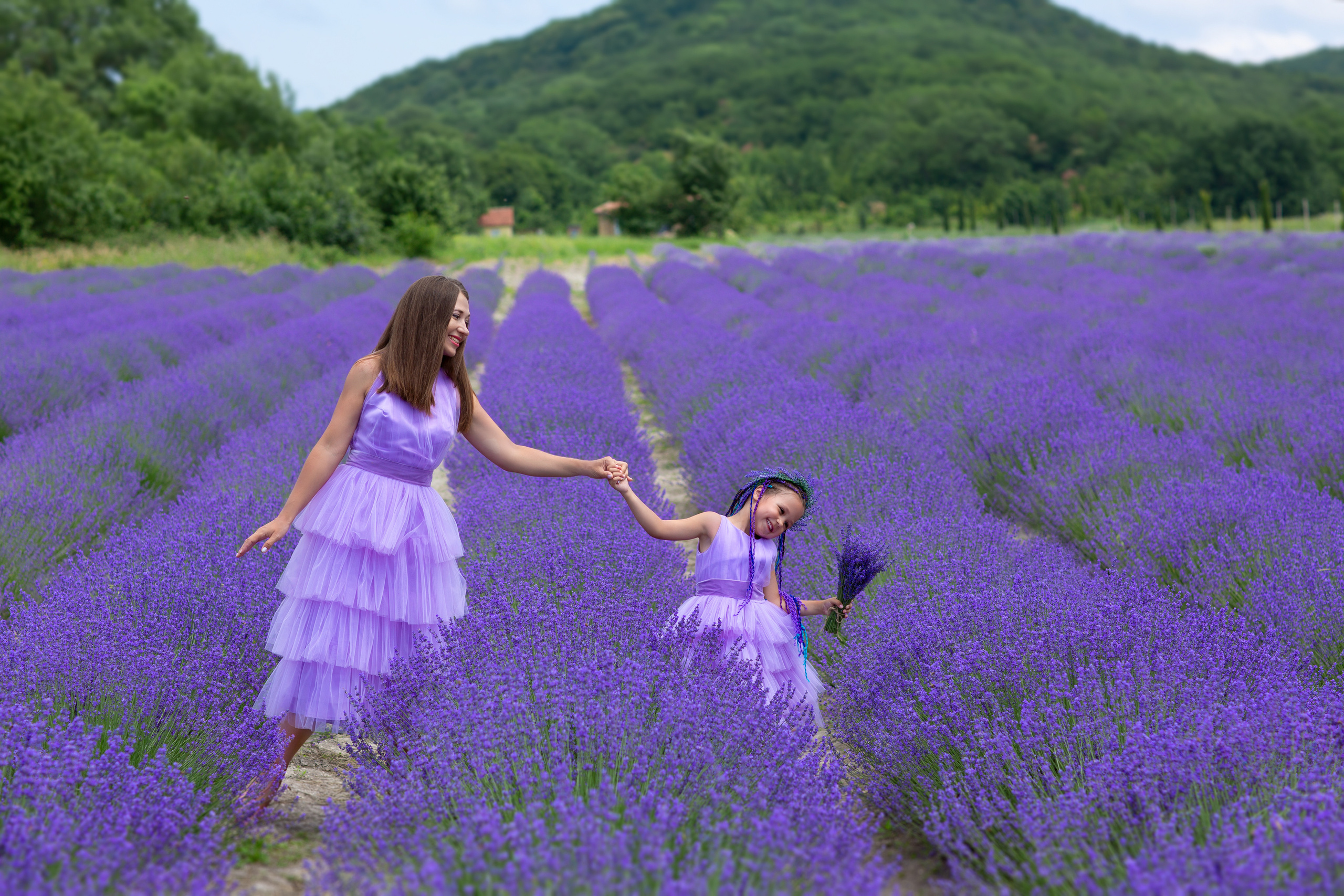 Лавандовая история Жанны и Софии. Фотограф Анапа, Краснодарский Край, Крым