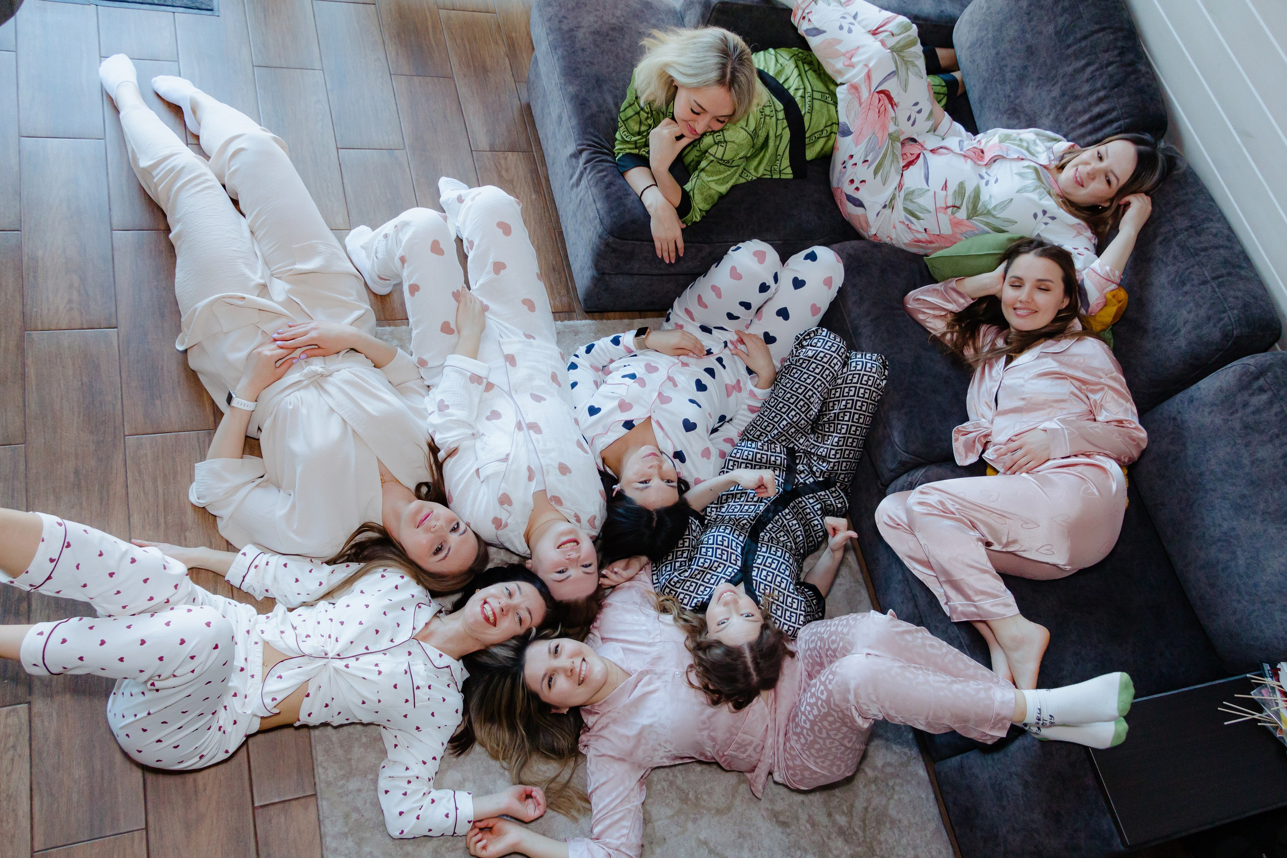 Фотосессия — пижамная вечеринка в Екатеринбурге. Фотограф в Екатеринбурге Пойгина Елена