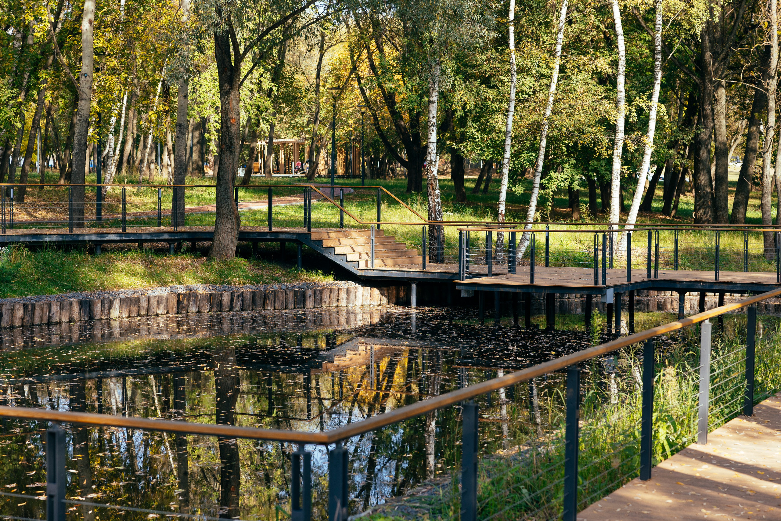 Фотосъемка для архитектурного бюро А4 «Парк Яуза». Фотограф Георгий Нигматулин