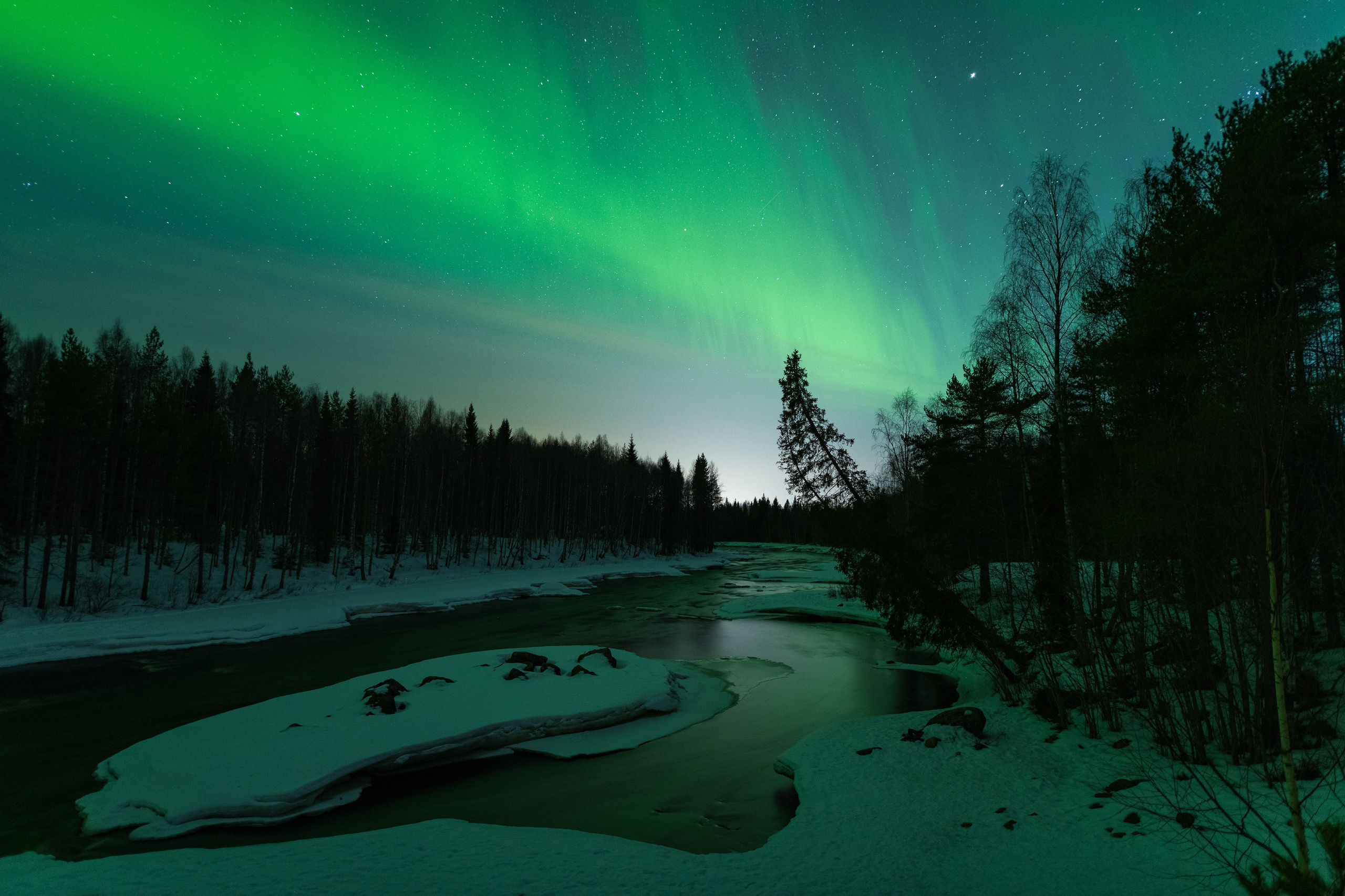 Полярное Сияние. Северные Ночи