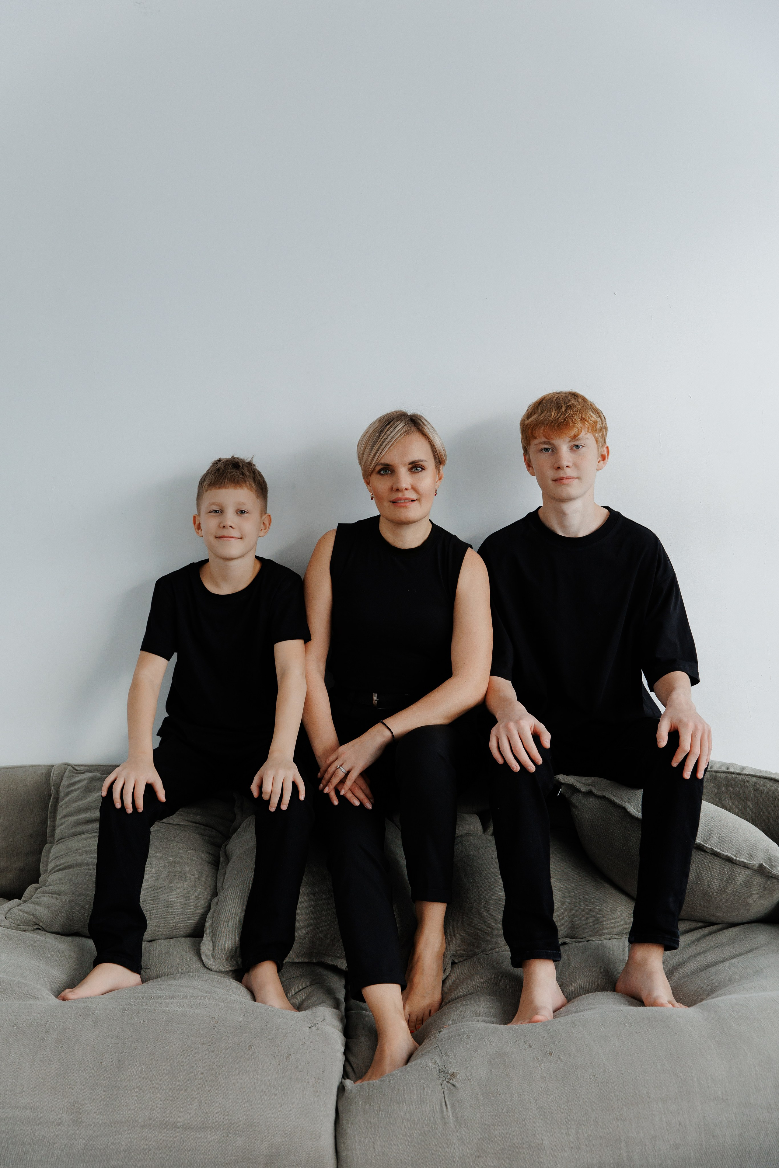 Семейная фотосессия Елена с сыновьями. Фотограф Александра Сыщенко