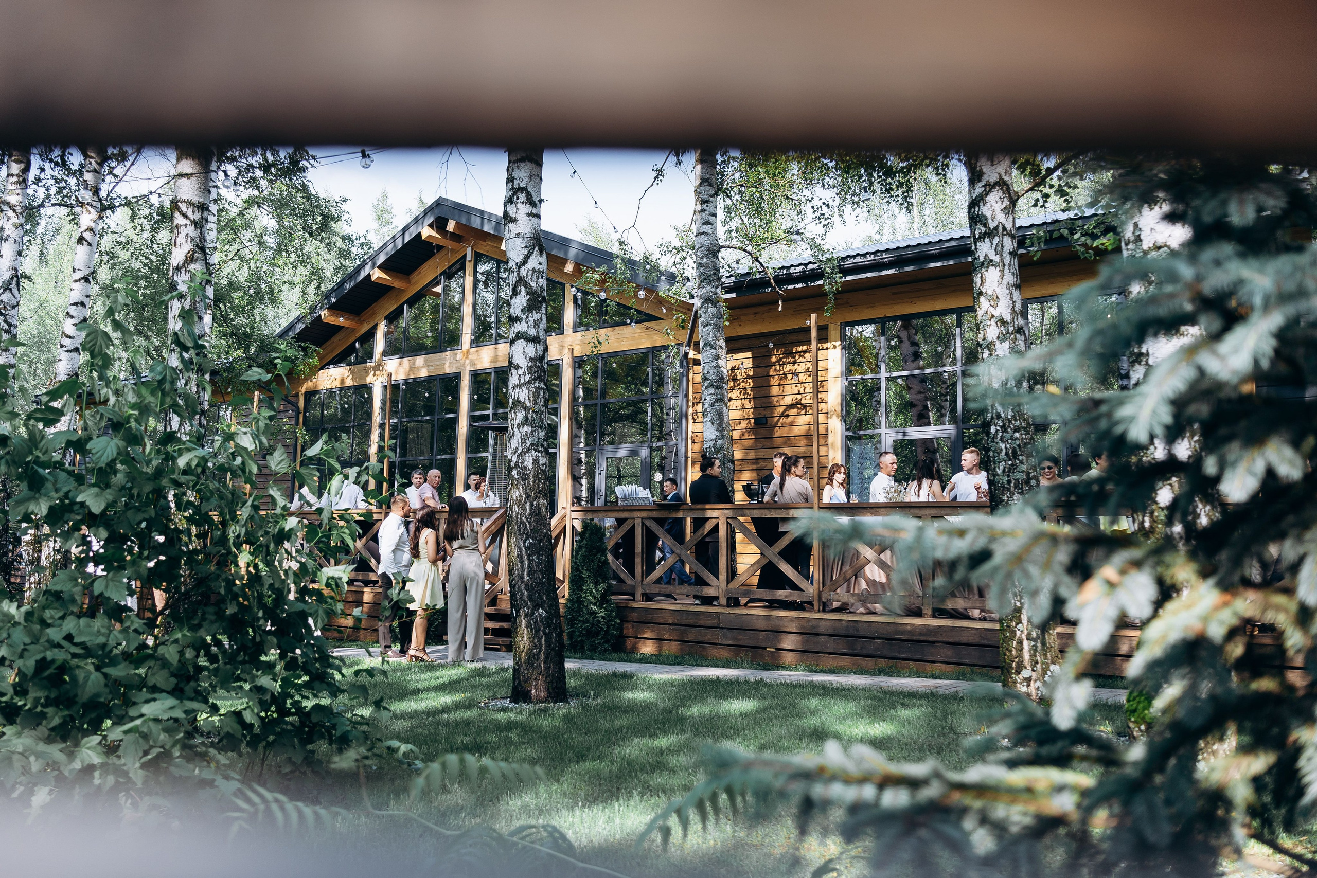 банкетный зал Веранда Лес. Где провести свадьбу в Казани