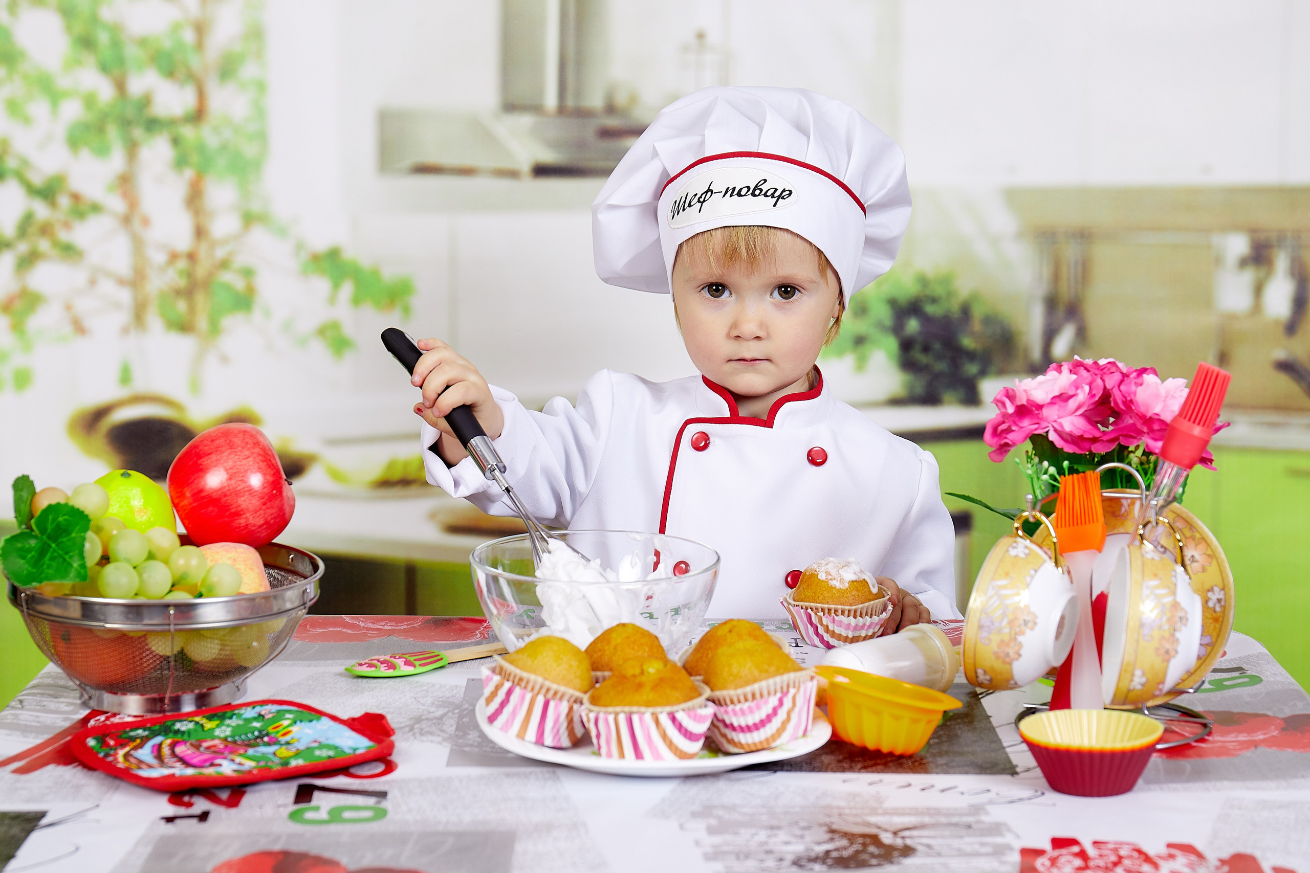Шеф повар. Детская выездная фотостудия