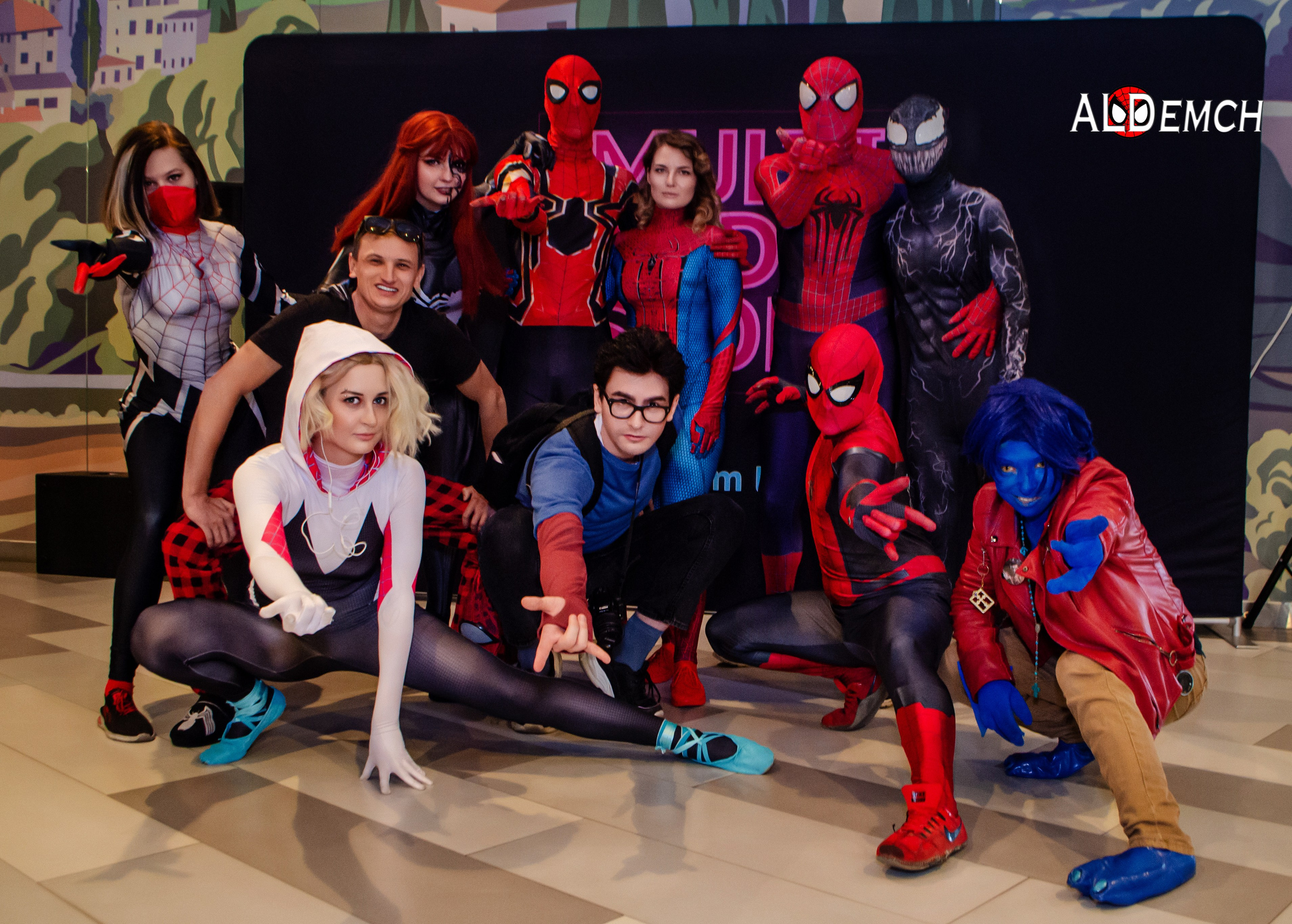 Фотосессия на Дне рождения Человека-Паука в Москве