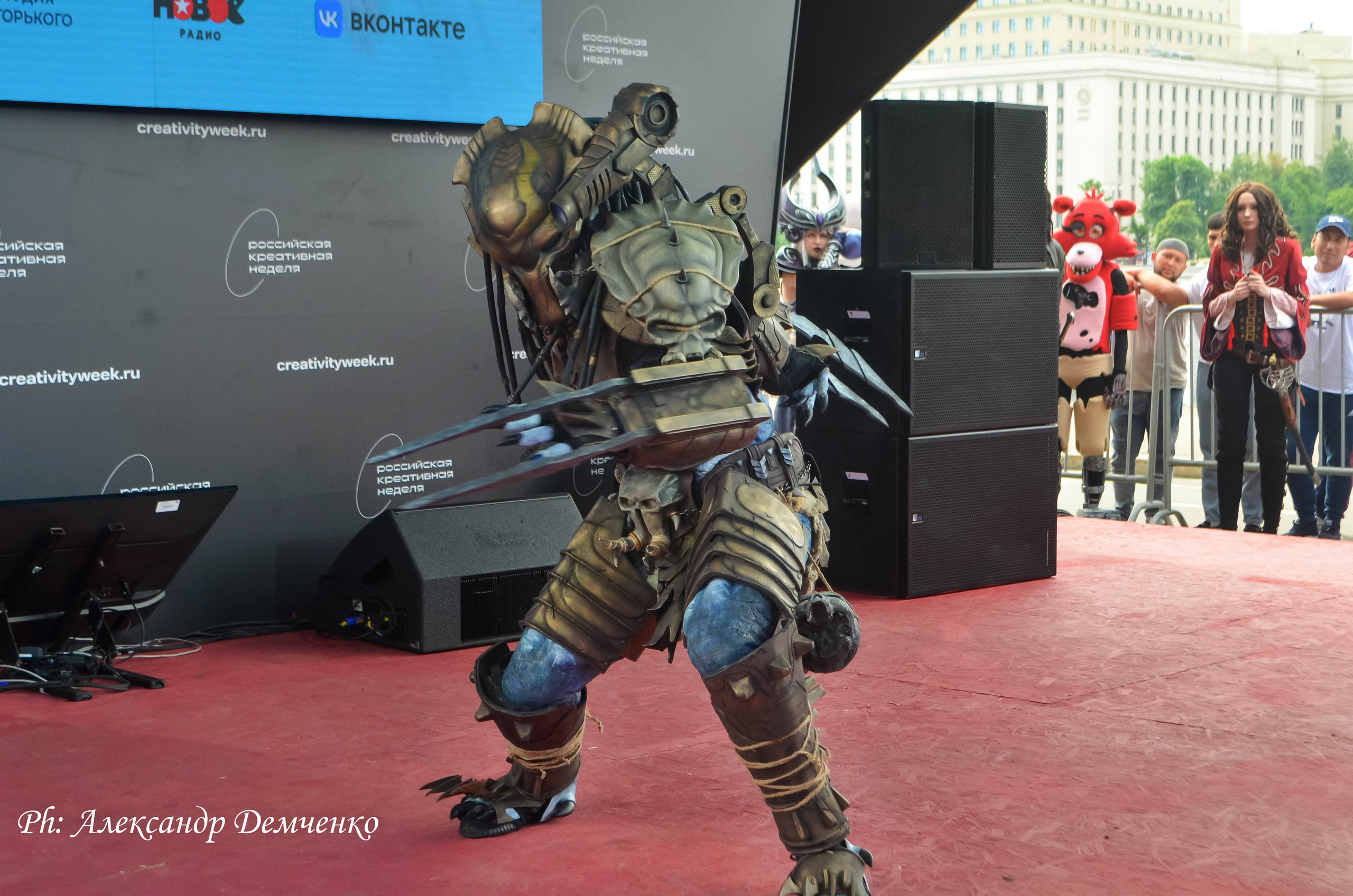 Фотосессия сцены в Москве на разных репортажных мероприятий