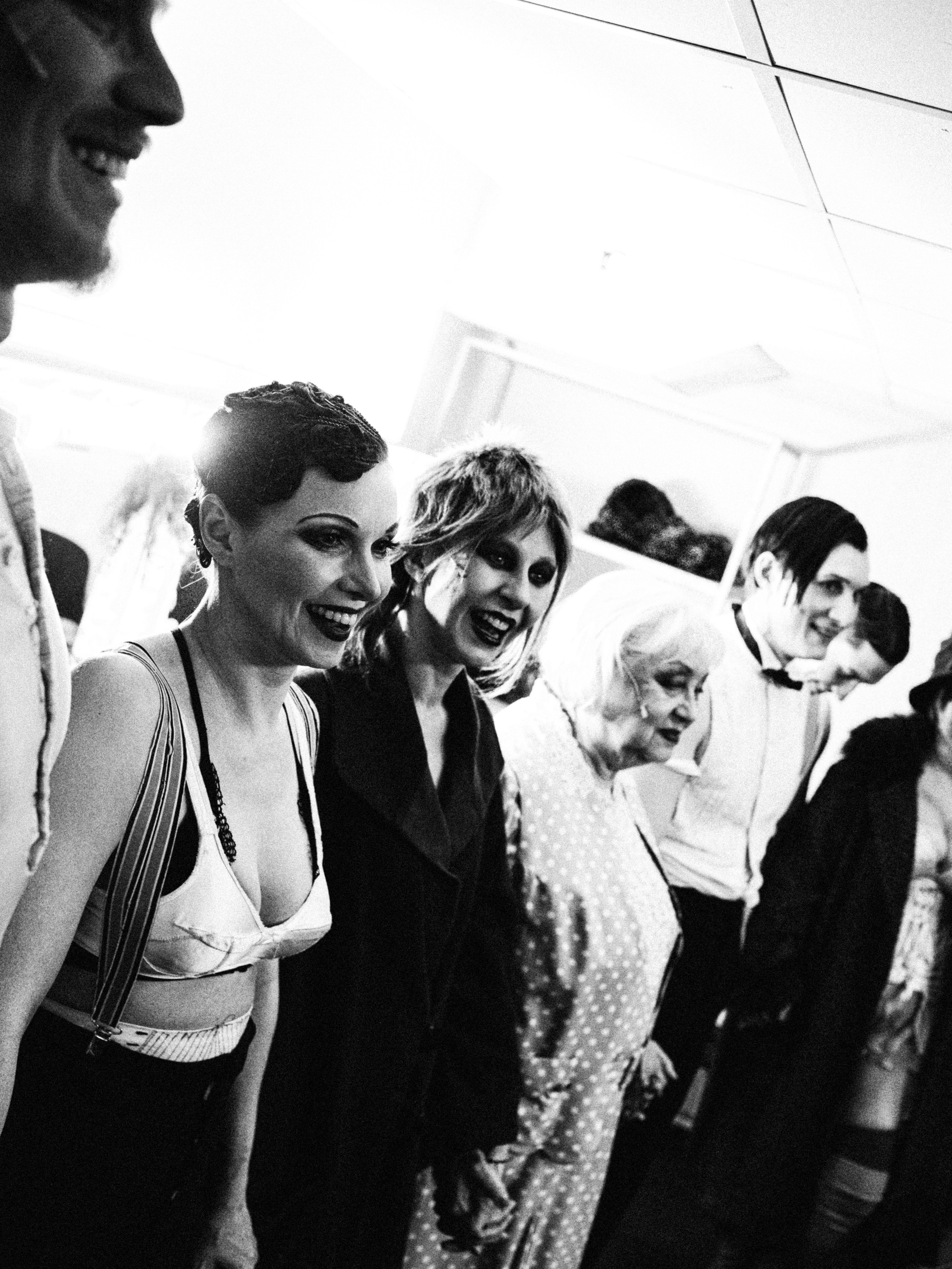 Theatre backstages. Portrait and backstage photographer Nina Crane