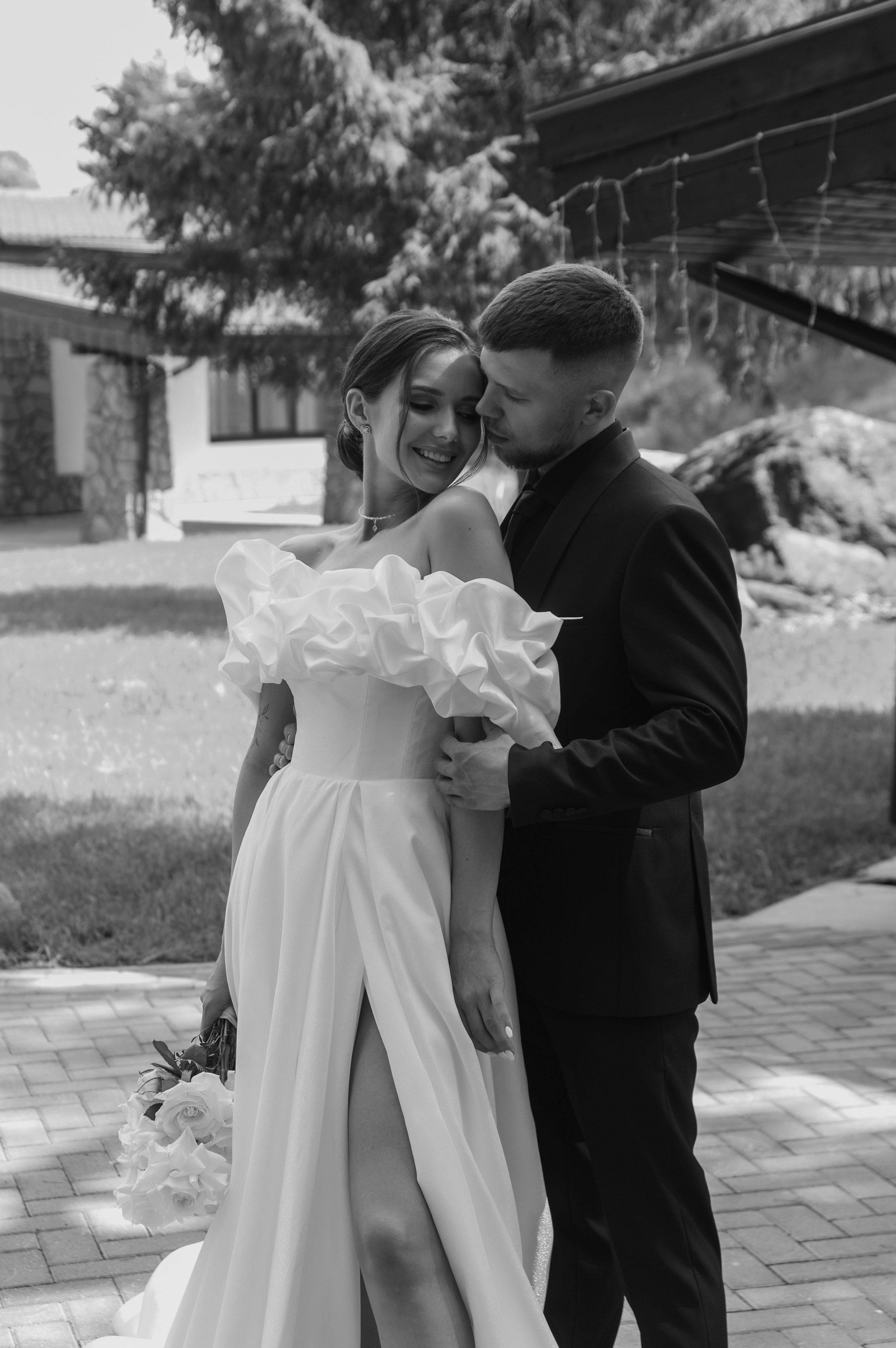 Свадебная фотосессия с утром невесты и красивым свадебным банкетом. Свадебный фотограф в Твери, Москве и Санкт-Петербурге Денисова Екатерина