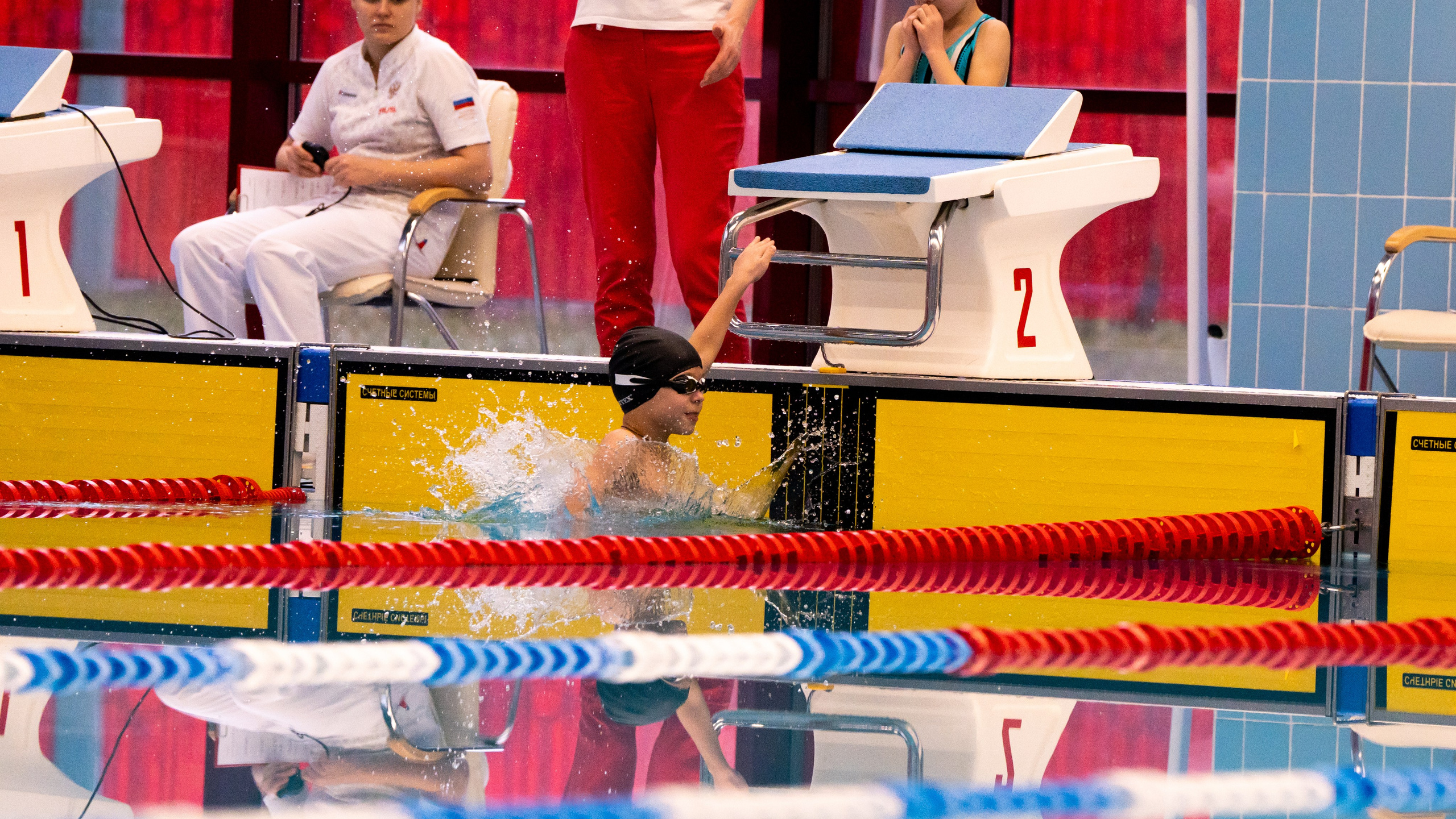 Открытый новогодний турнир по плаванию «Сила воды», 2025. Фотограф и видеооператор Екатерина Гнатюк