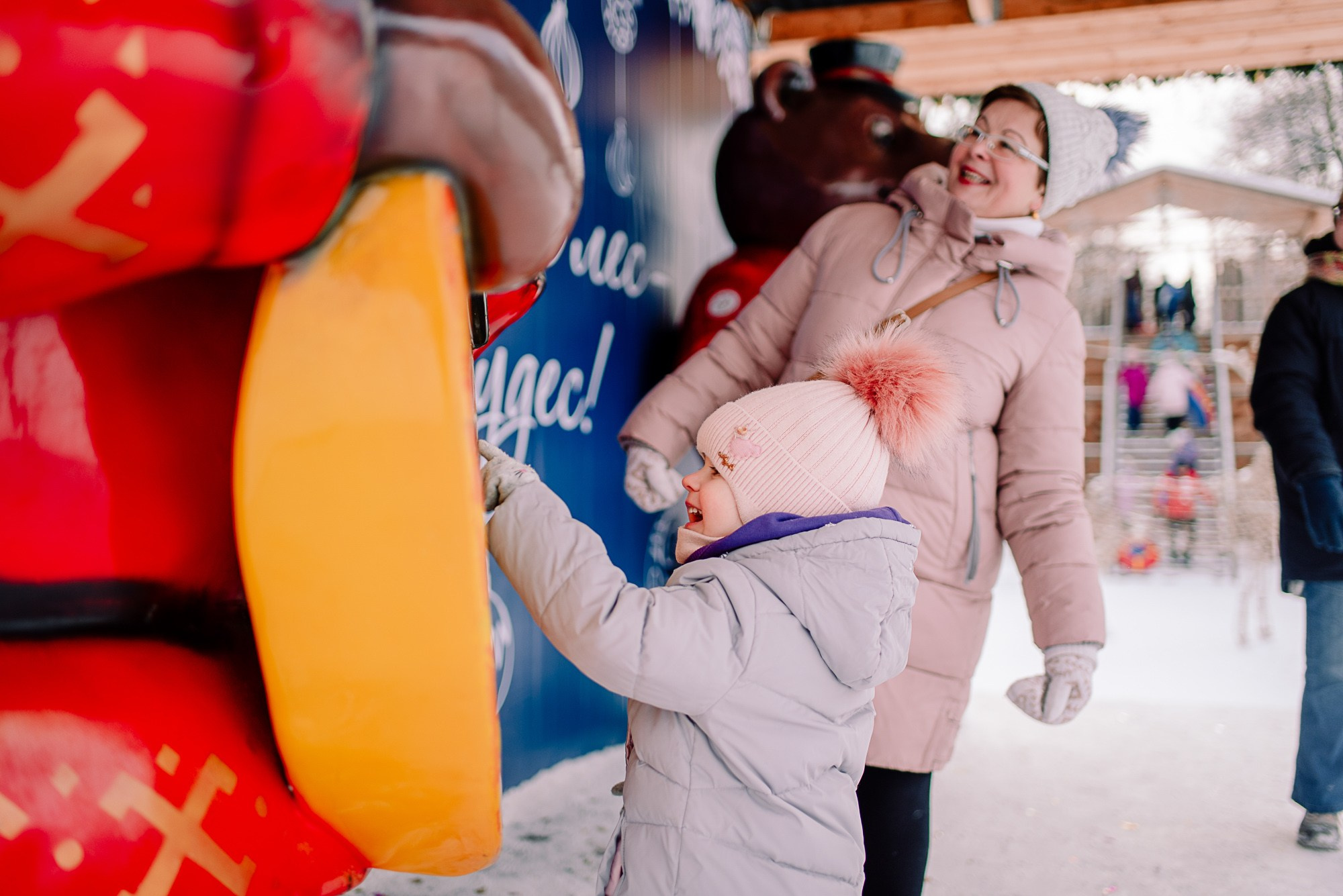Ева, снежинки, ватрушки. Семейный и свадебный фотограф в Рязани Лиза Голованова