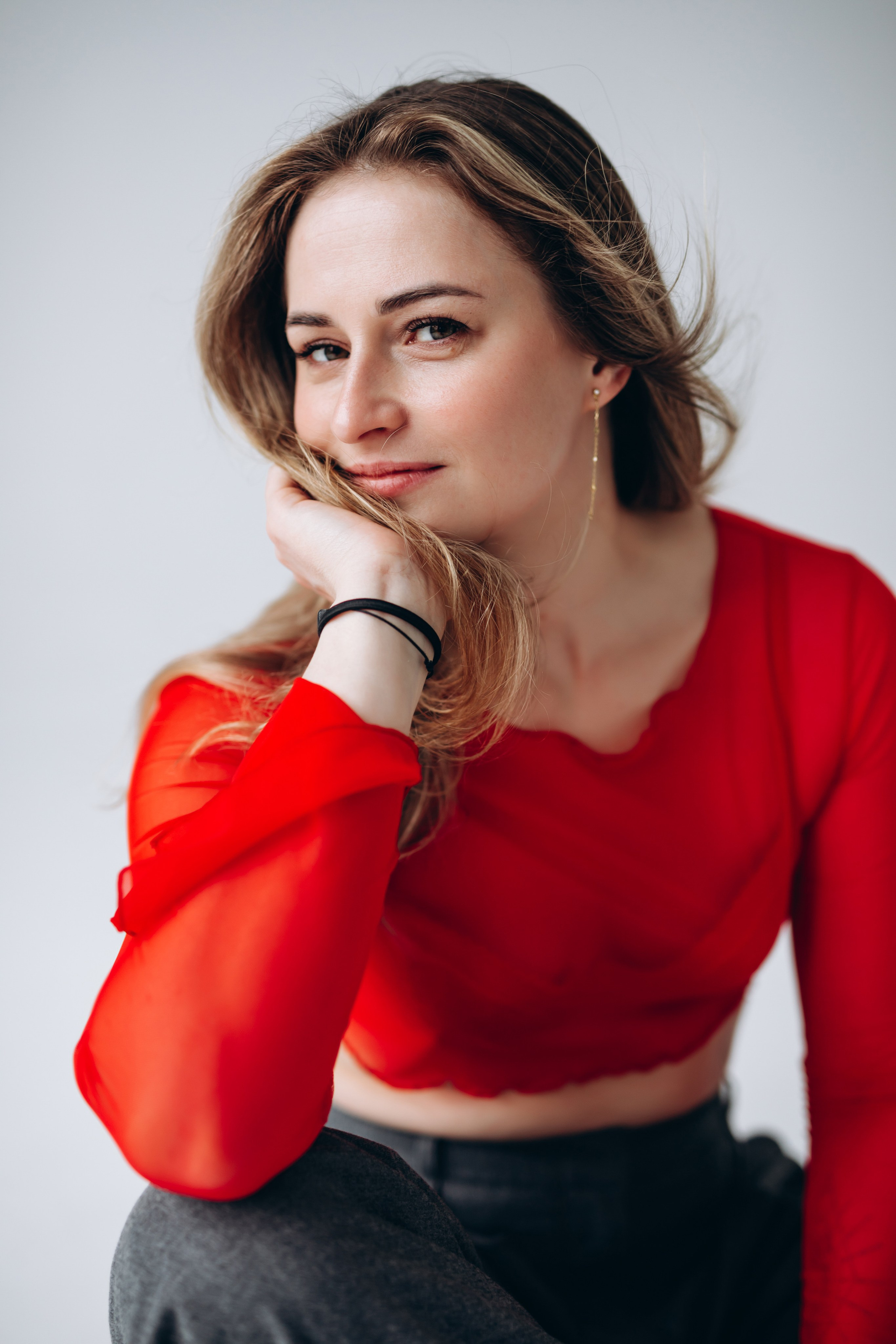 RED heart / Lora. Портретный женский фотограф Минск Беларусь Алена Янович