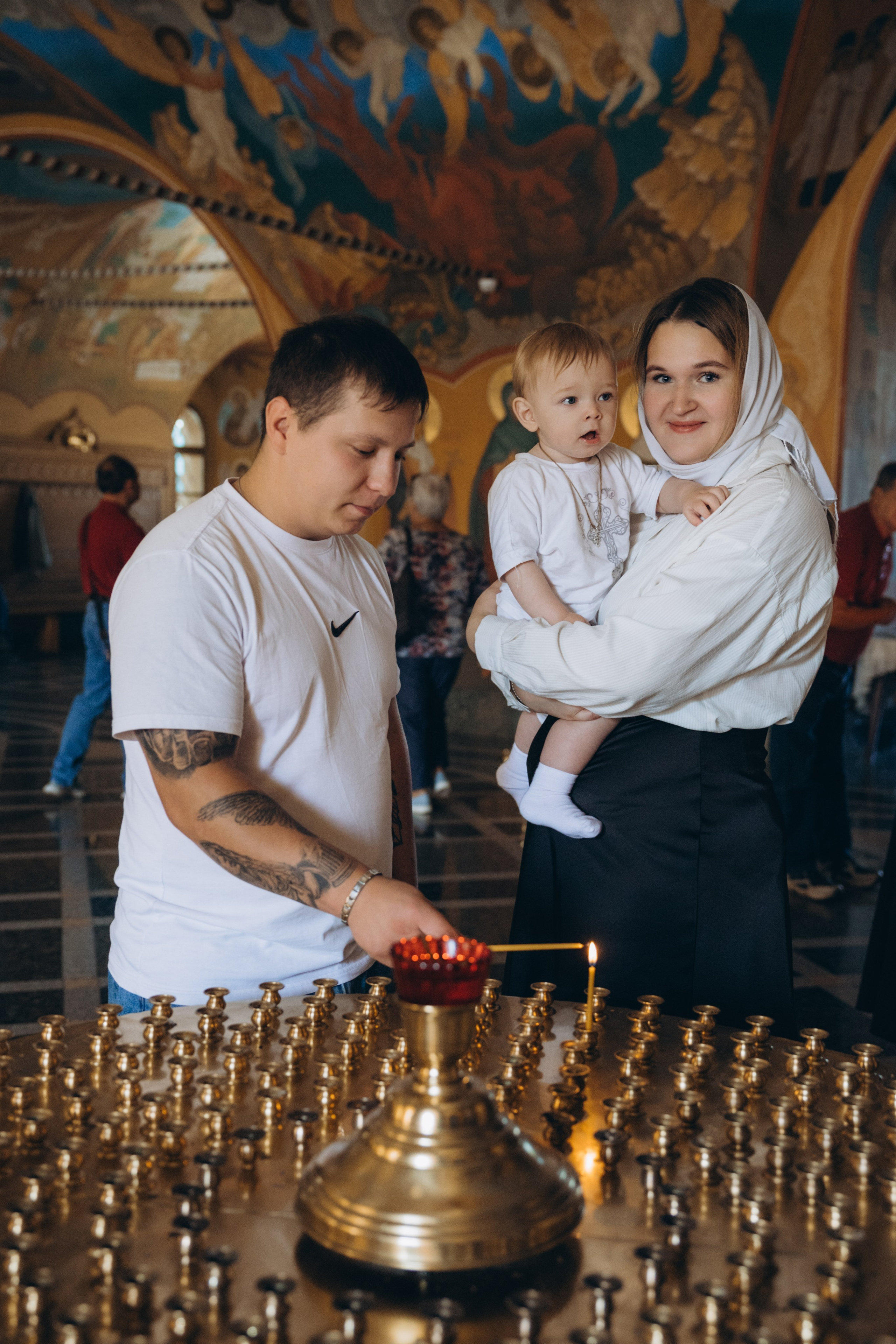 Крещение Давида. Свадебный, семейный фотограф в Иркутске Светлана Макаричева
