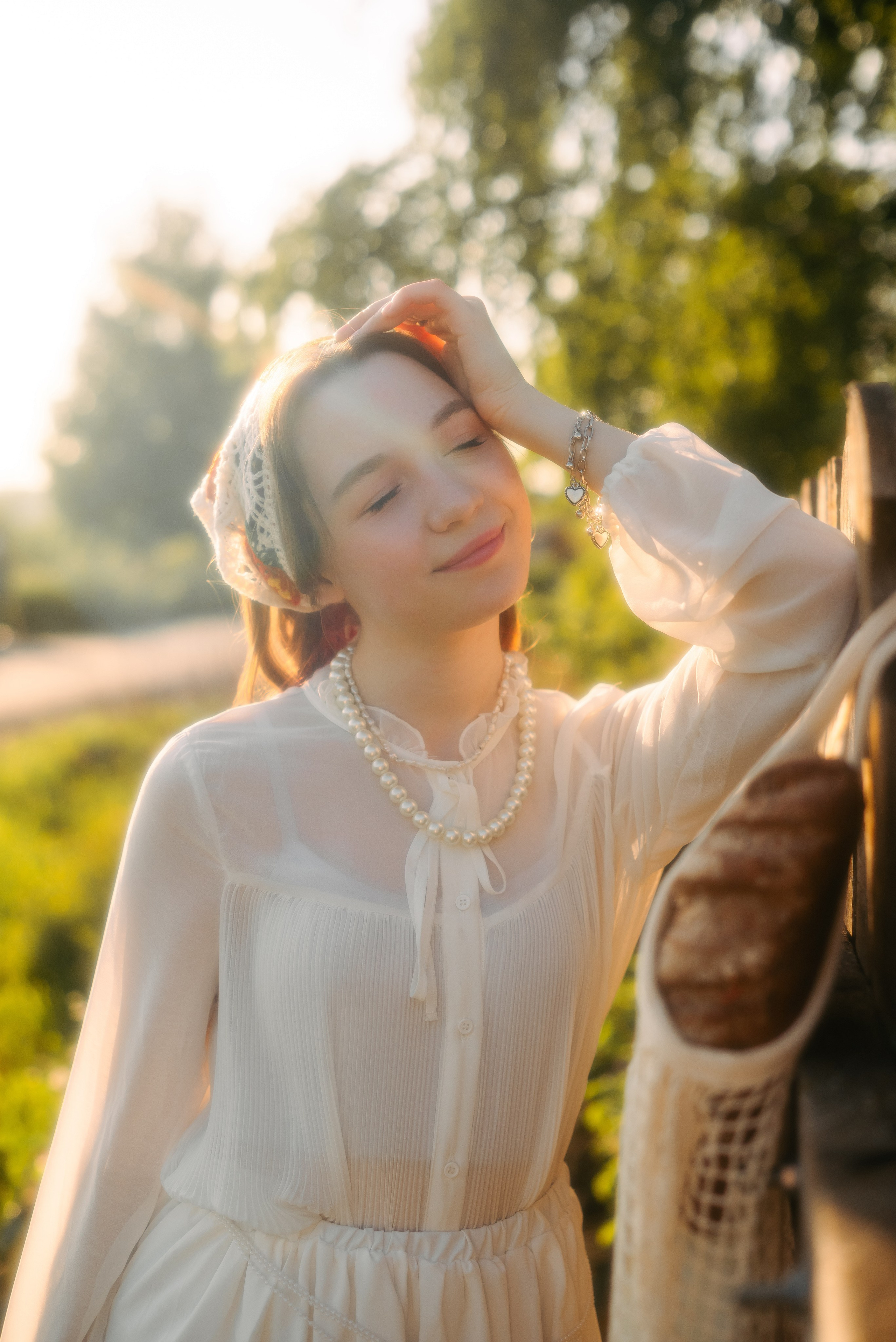 Фотосессия в деревенском стиле в Сухово г. Кемерово