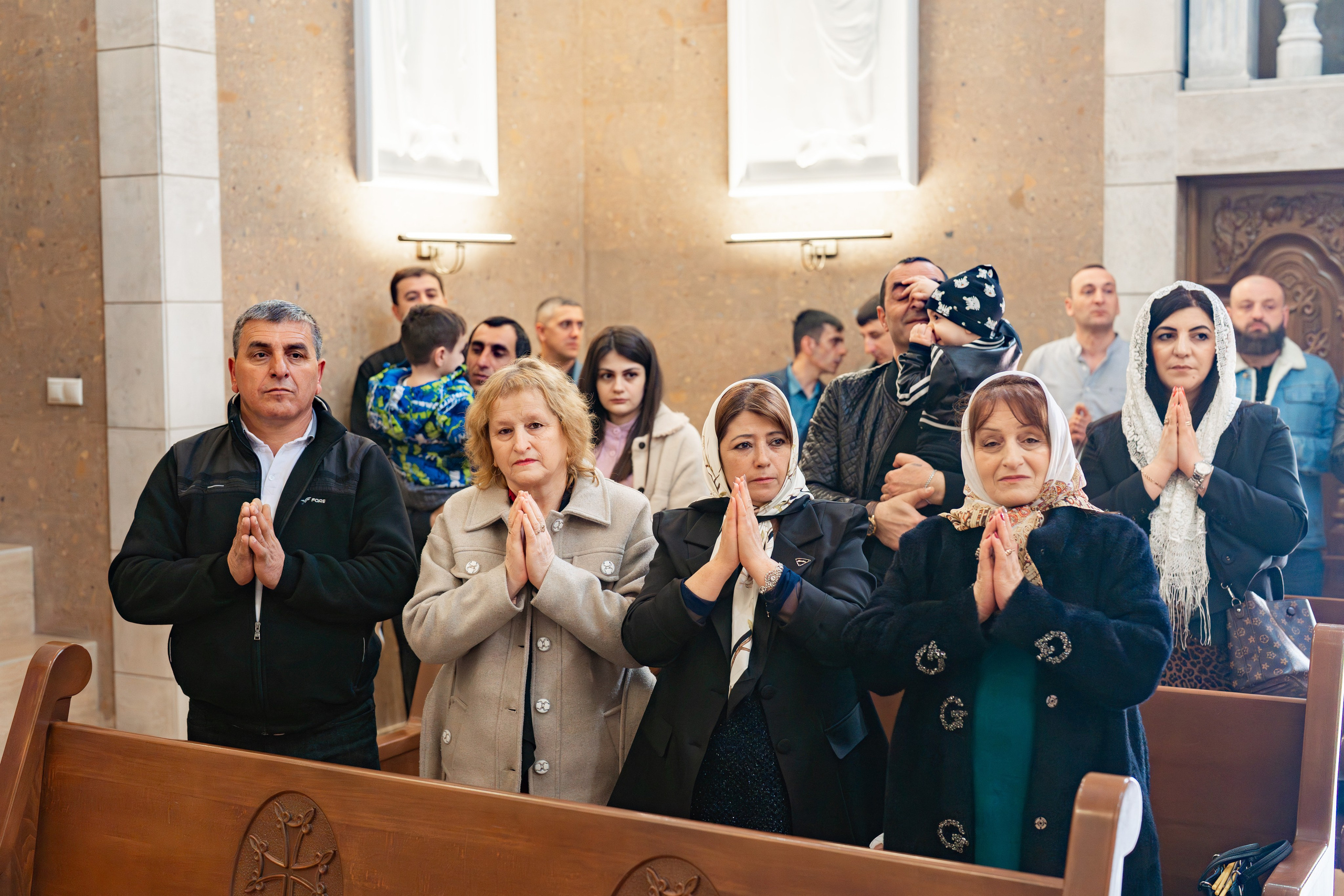 Сурб Саркис, церковь в Сочи видеосъемка крещения