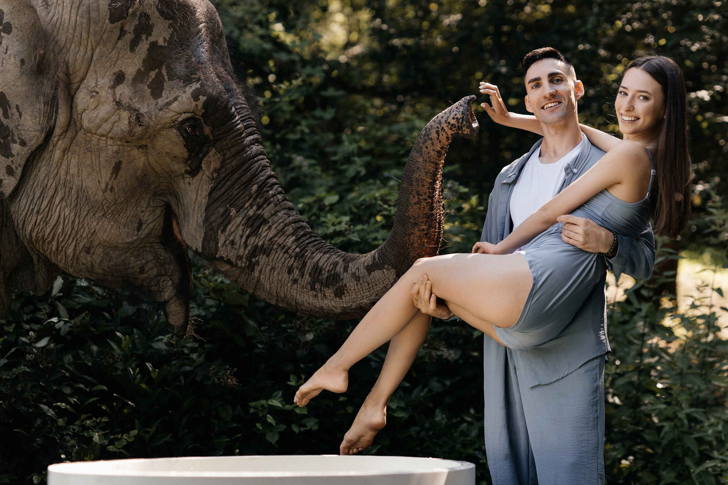 Он, она и слоны. Свадебный фотограф в Ростове-на-Дону