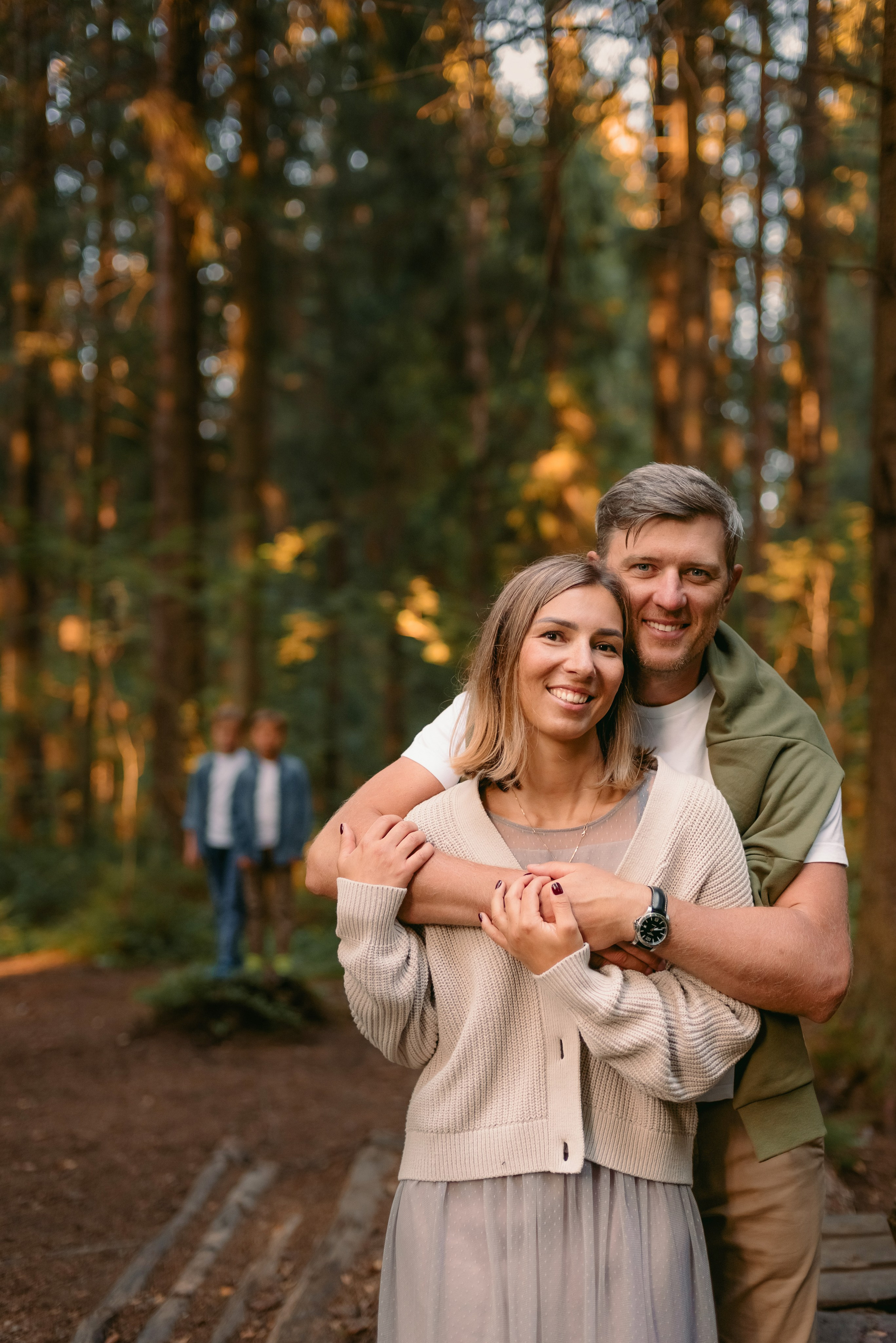 Семейная фотосессия на природе. Фотограф Юлия Кондратьева