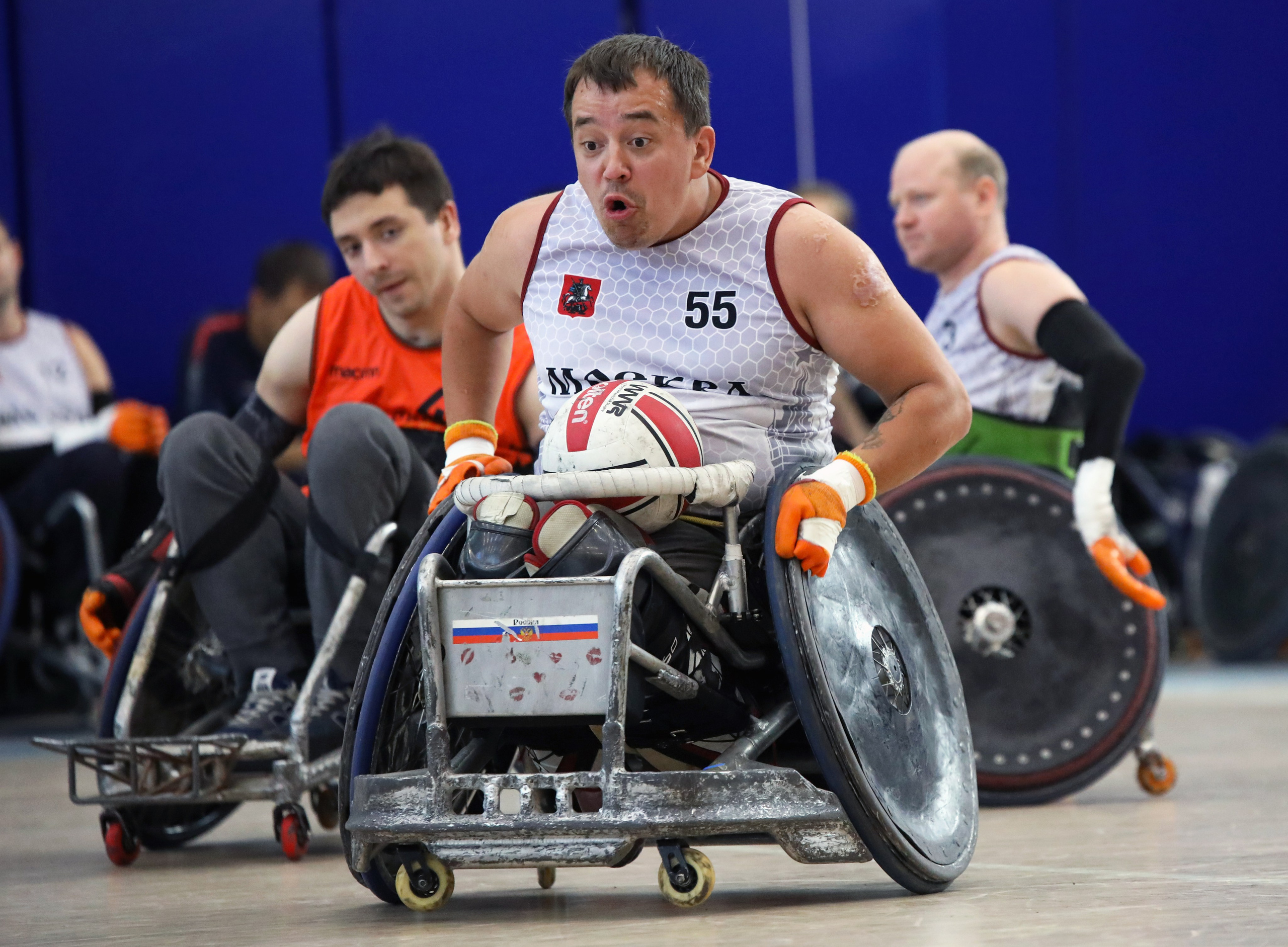 Регби на колясках. Спортивный фотограф в Санкт-Петербурге Наталья Ксенофонтова