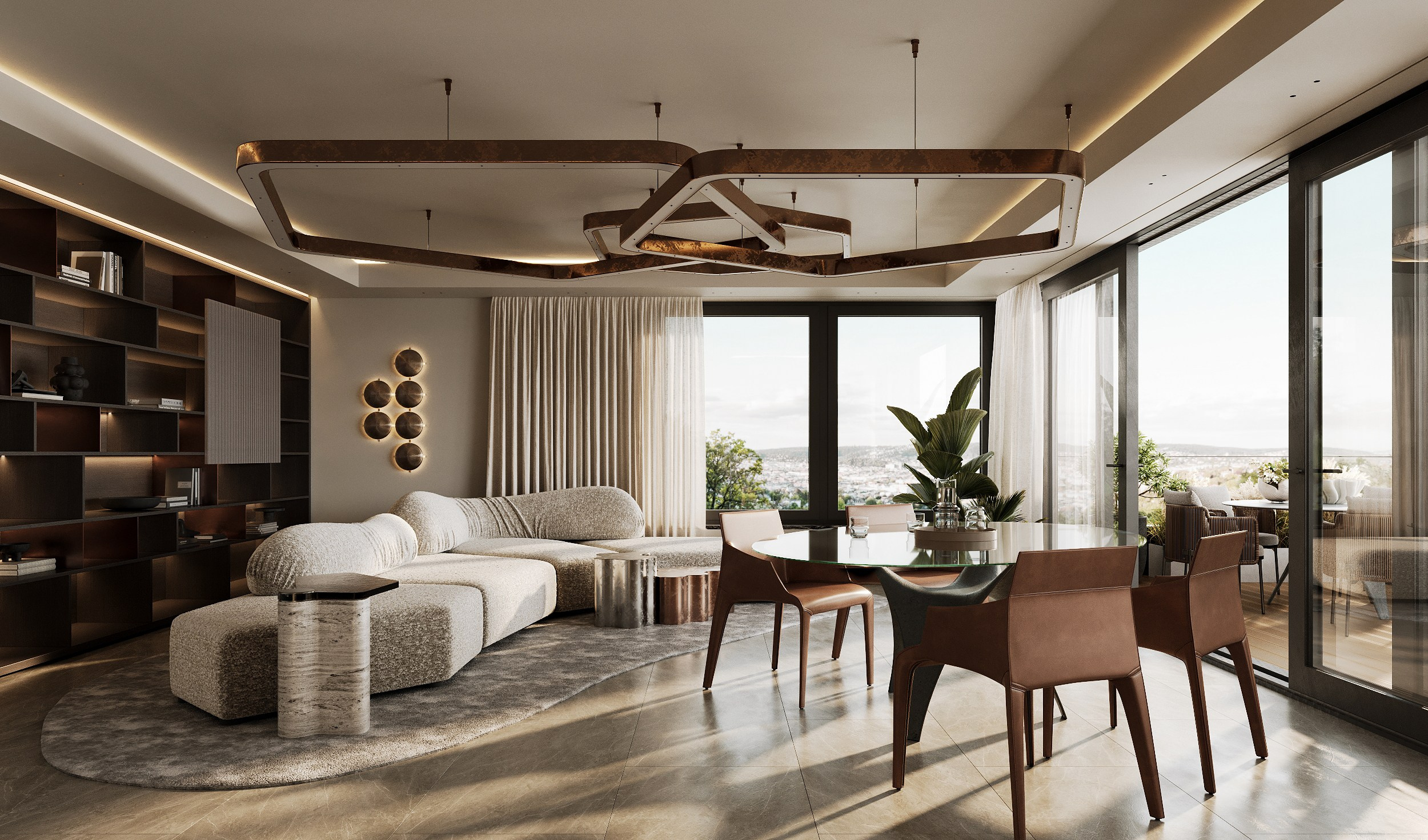 SD | Apartments. 3D визуализация интерьера eugene7even