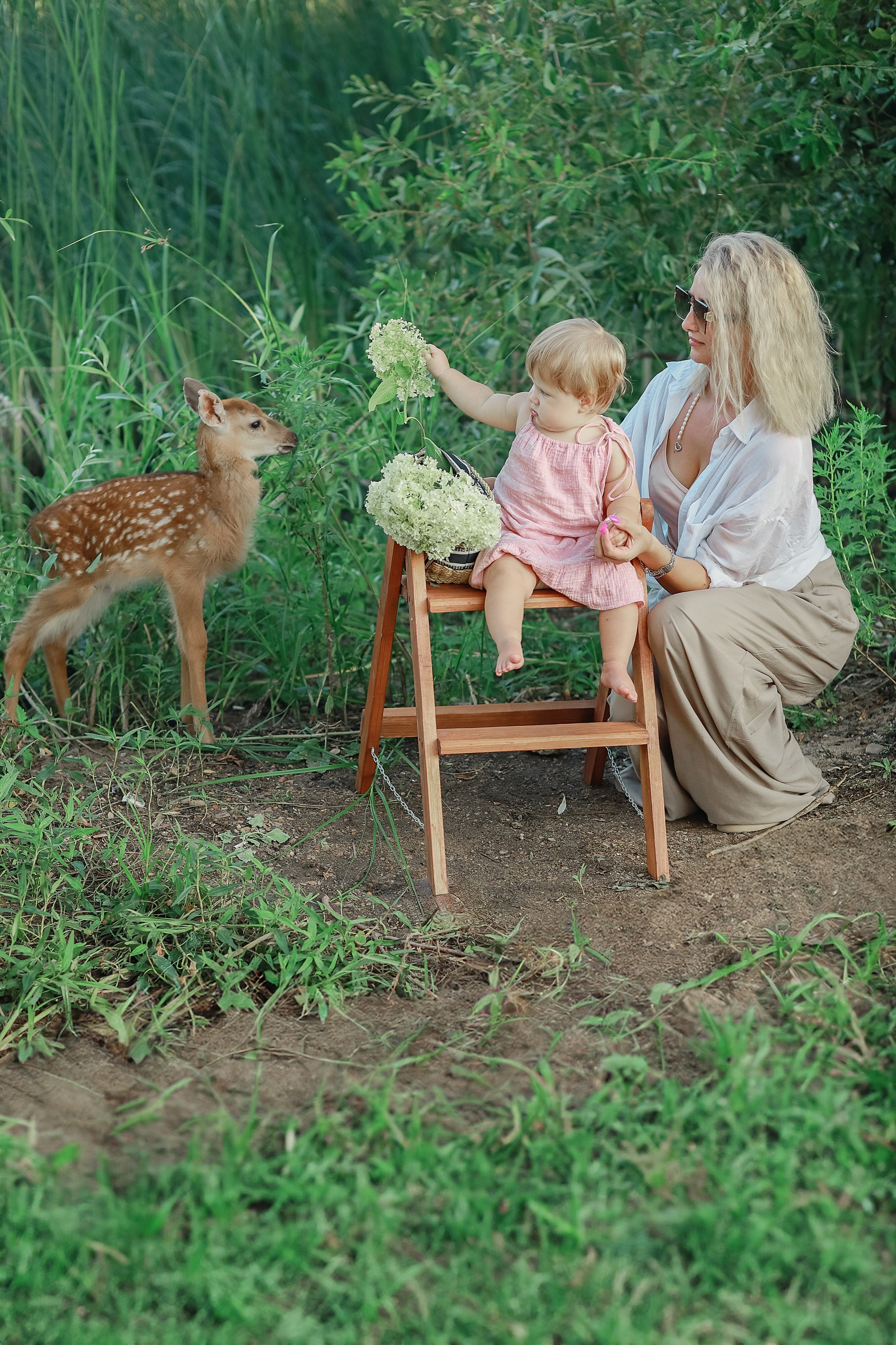 Семейная съемка с Бэмби. Иванова Ирина Свадебный и семейный фотограф г. Уфа