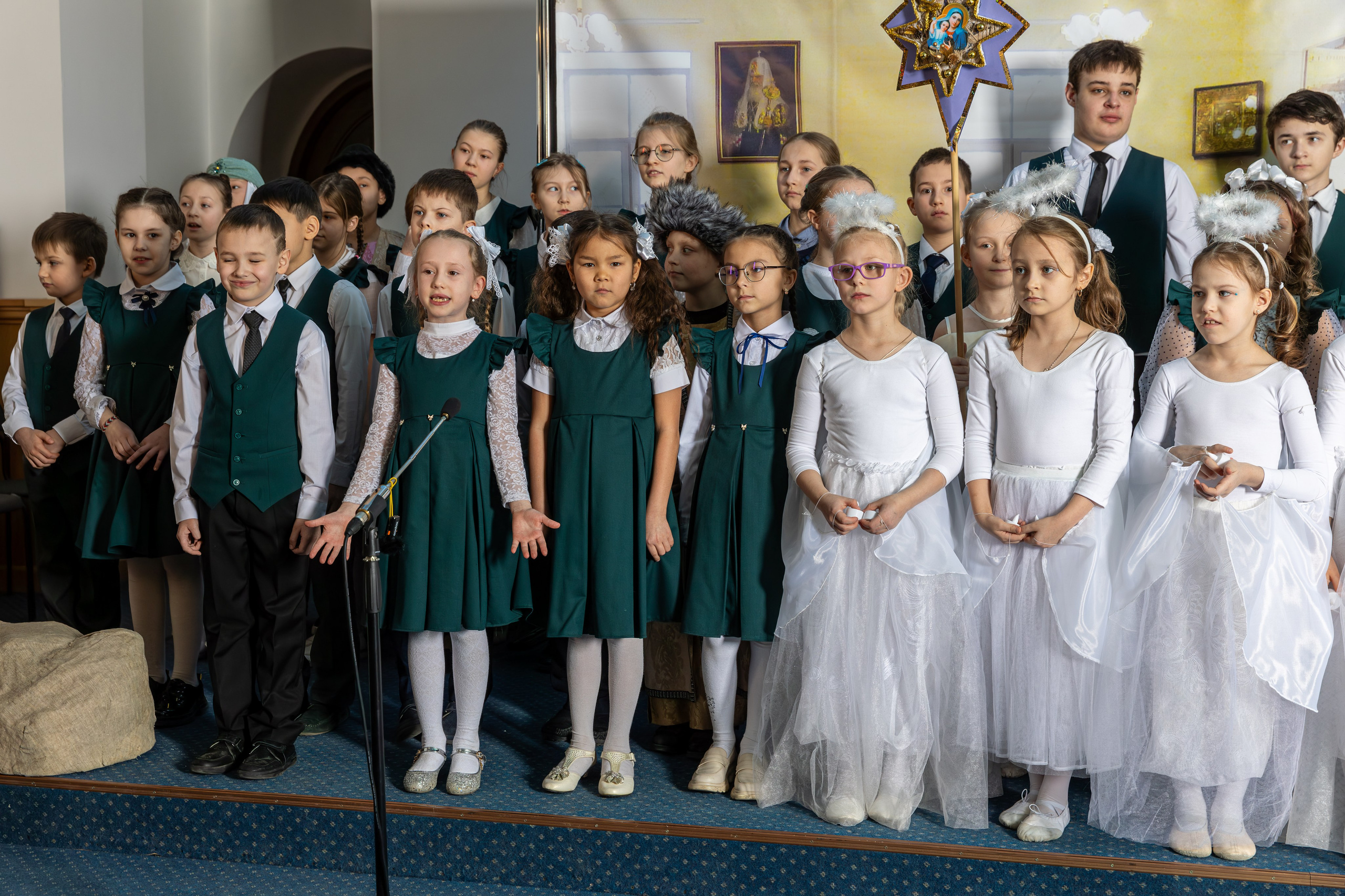 Рождество Воскресная школа 2025. Фотограф Таинств Крещение и Венчания г. Магадан Власова Ульяна