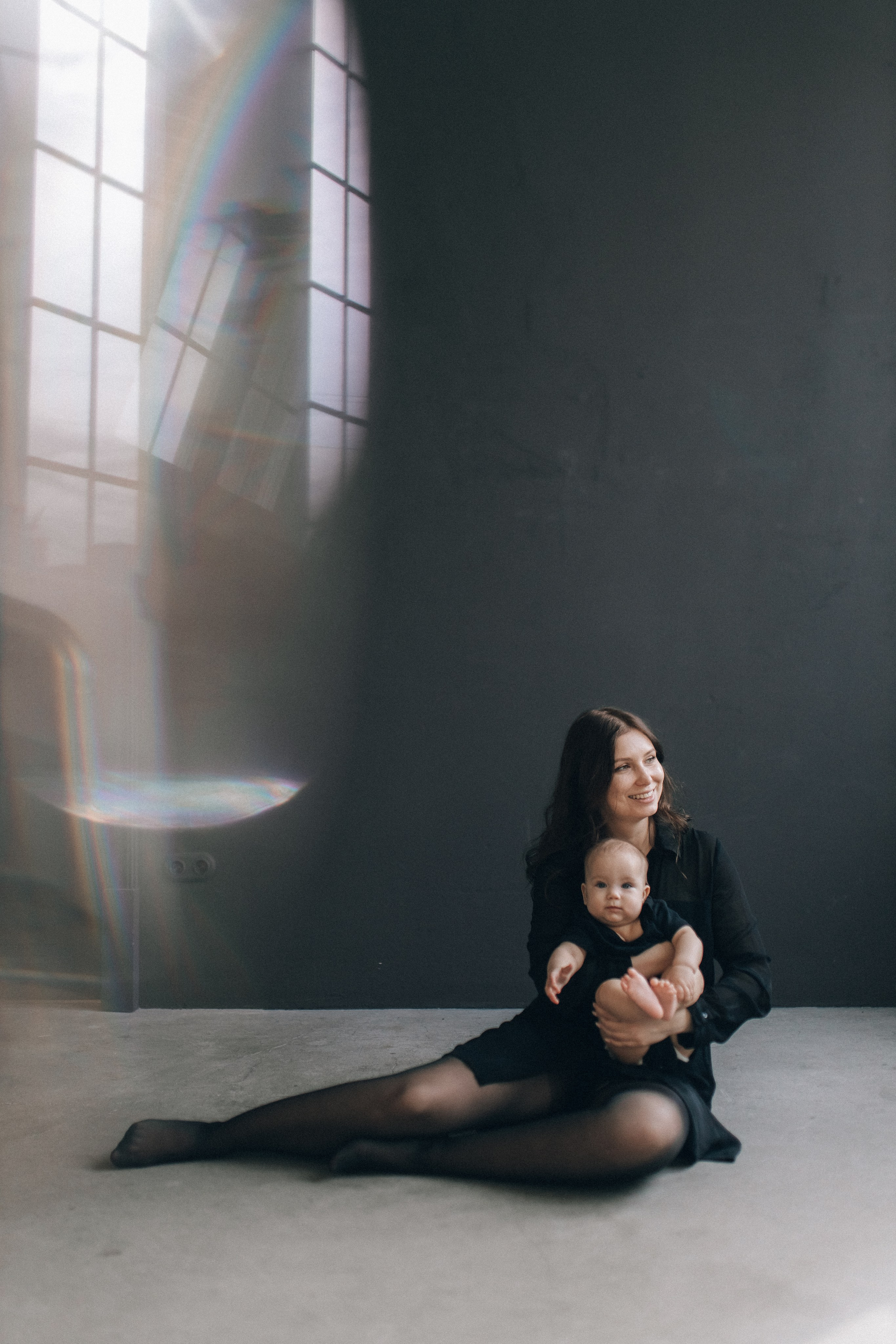 Фотосессия мама с малышом в студии. Семейный фотограф Екатеринбург Черепанова Олеся